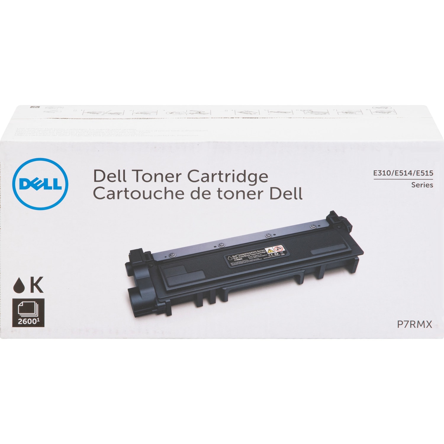 Dell E310/E51X Black High Yield Toner Cartridge - Image 3