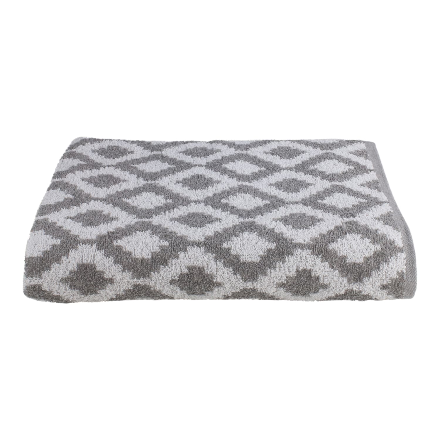 1888 Mills Fibertone Pool Towels, Gray, Diamond, Case of 48
