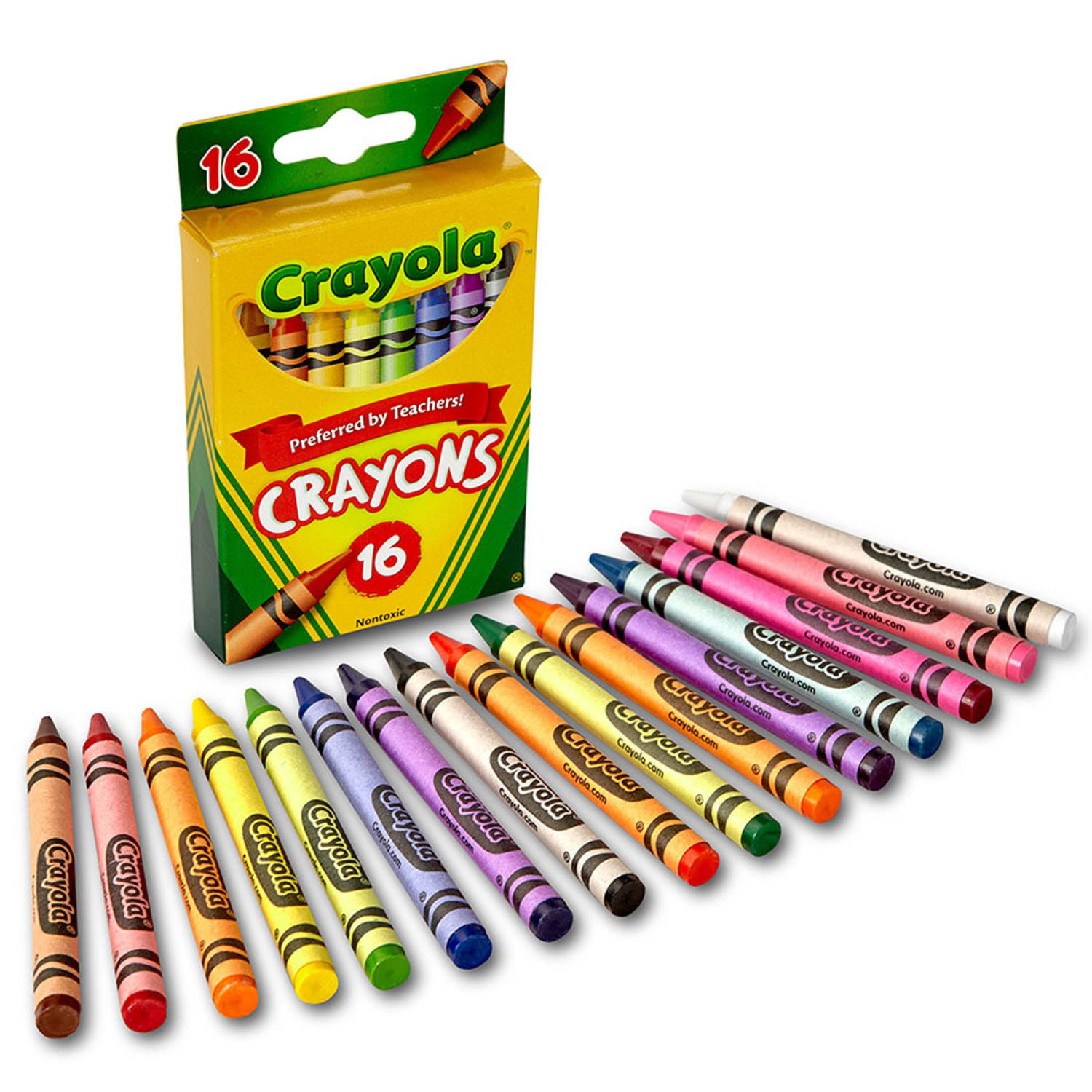 Crayola Crayons, Regular Size, Assorted Colors, 16 Crayons Per Box, Set Of 8 Boxes - Image 6