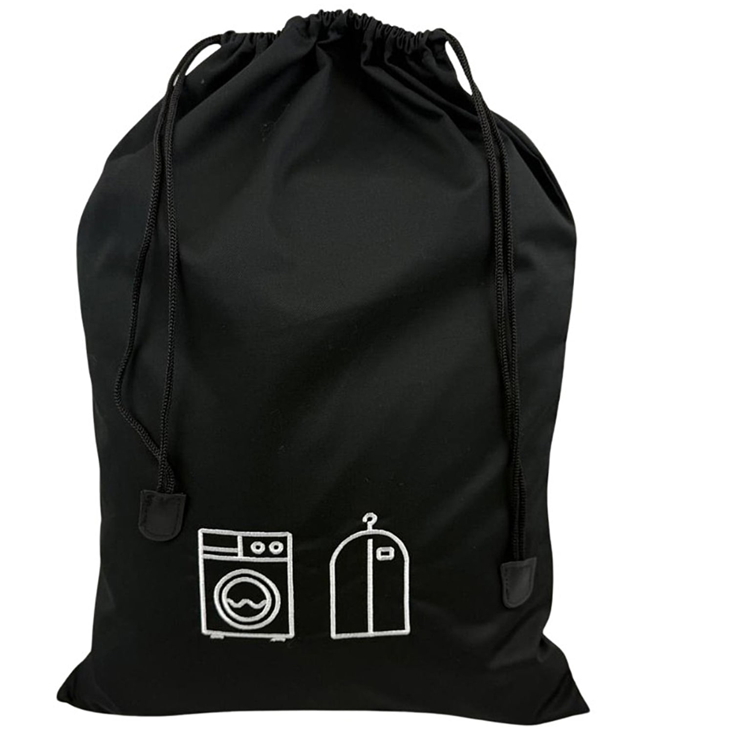 Hospitality Source Reusable Laundry Bags, 16in x 22in, Black, Pack Of 50 Bags - Image 3