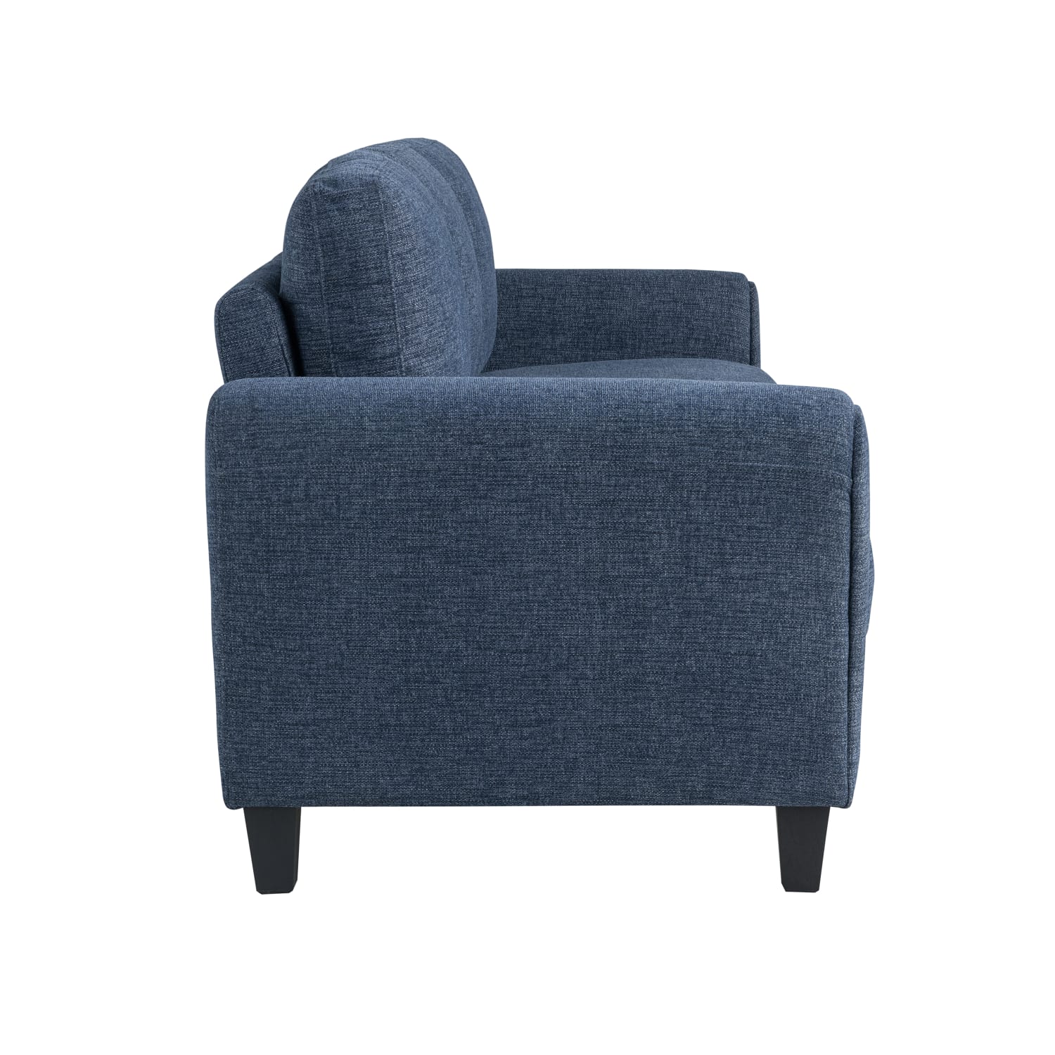 Lifestyle Solutions Winslow Sofa With Rolled Arms, 32-3/4inH x 80-1/3inW x 31-1/2inD, Blue - Image 5