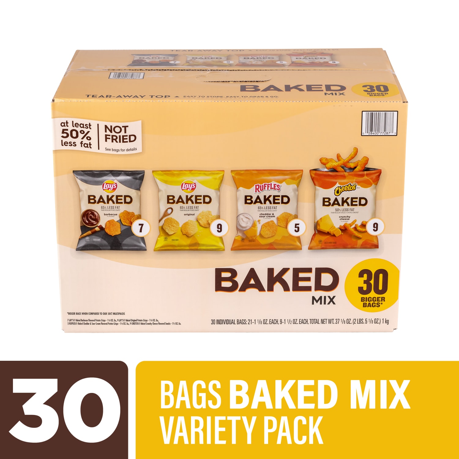 Frito-Lay Variety Pack Baked Mix, 1.75 Oz, Total Qty 30 - Image 3