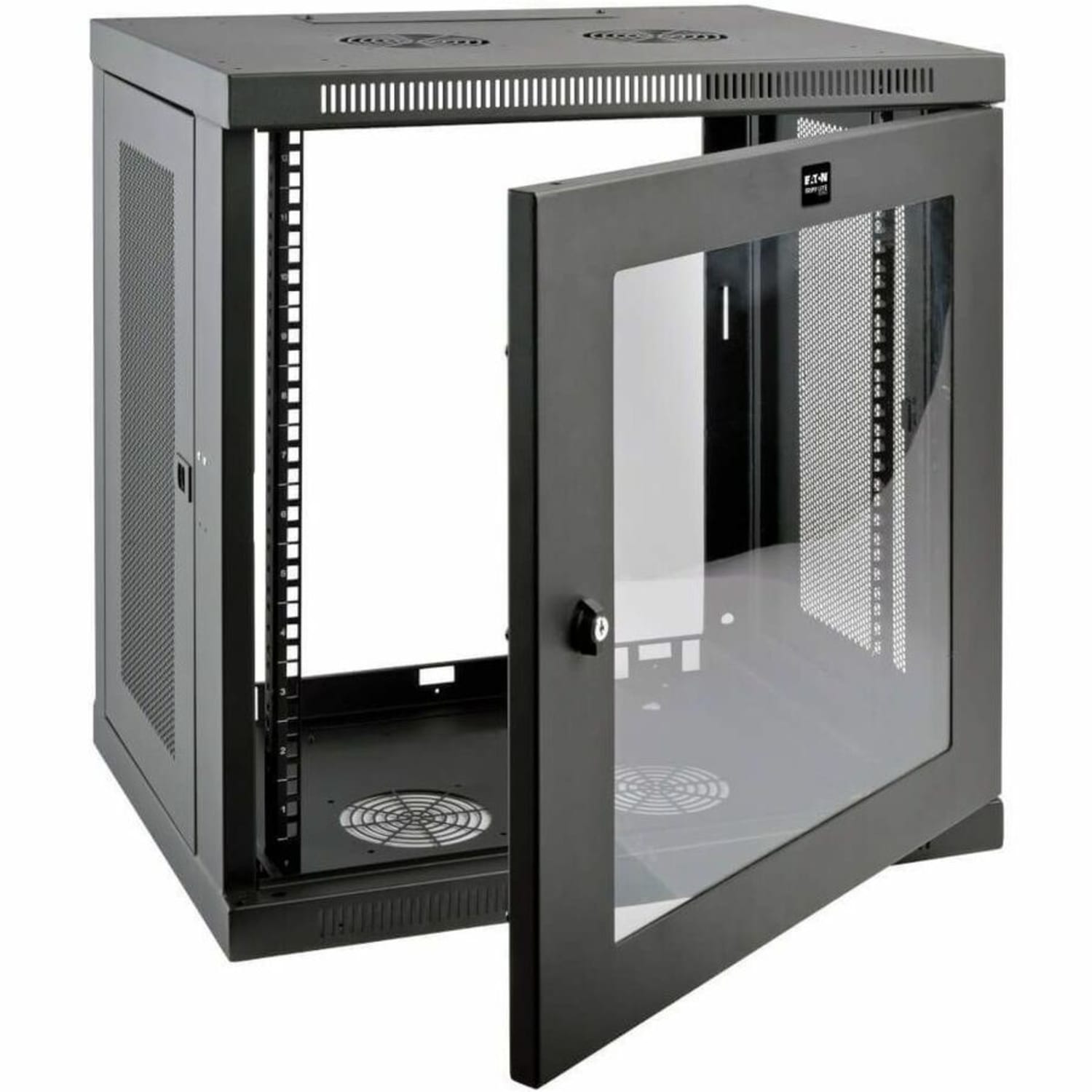 Tripp Lite 12U Wall Mount Rack Enclosure Server Cabinet w/ Glass Front Door - - SRW12UG - Image 5