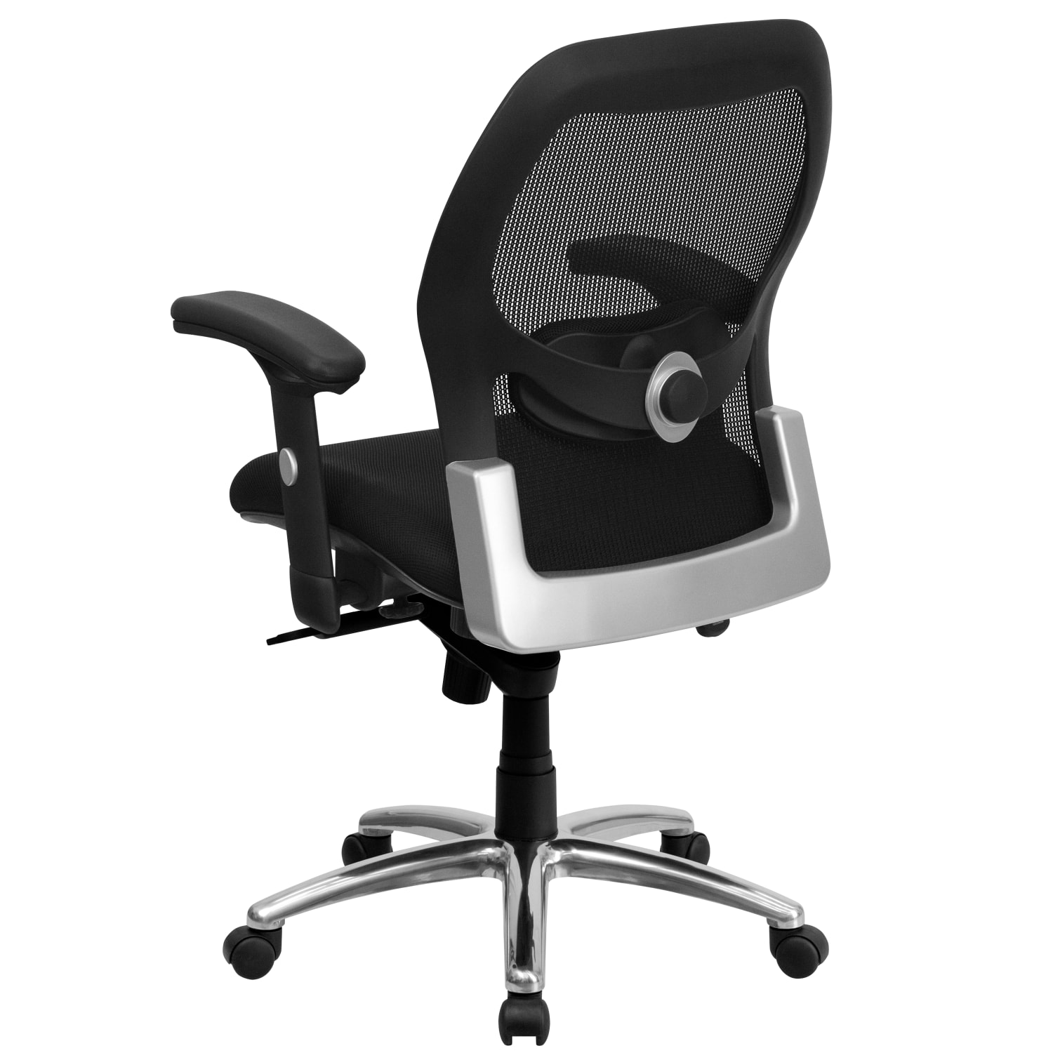 Flash Furniture Ergonomic Super Mesh Mid-Back Executive Office Chair, Black - Image 5