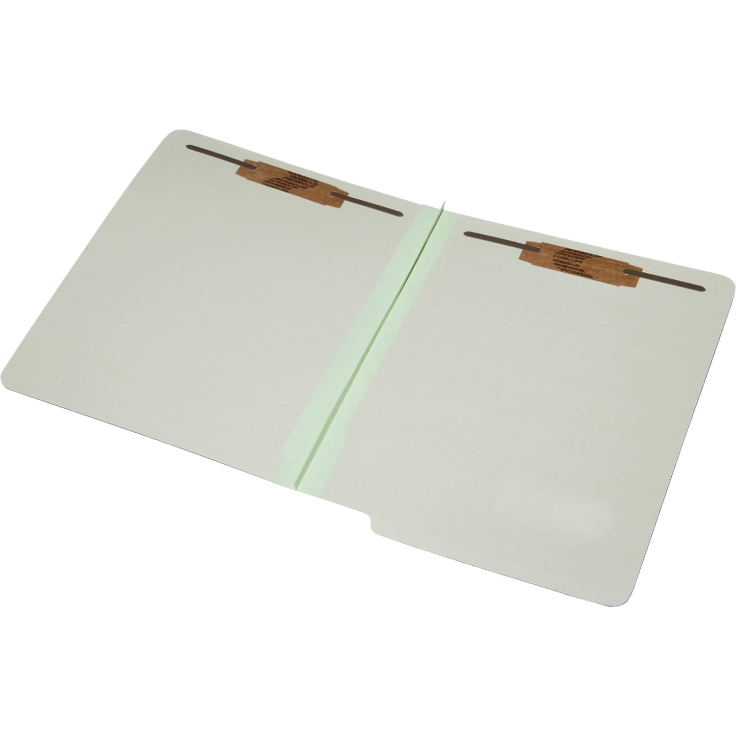 SKILCRAFT 2-Part Design Classification Folders, Letter Size, 30% Recycled, Light Green, Box Of 25 (AbilityOne 7530-01-590-7108) - Image 3