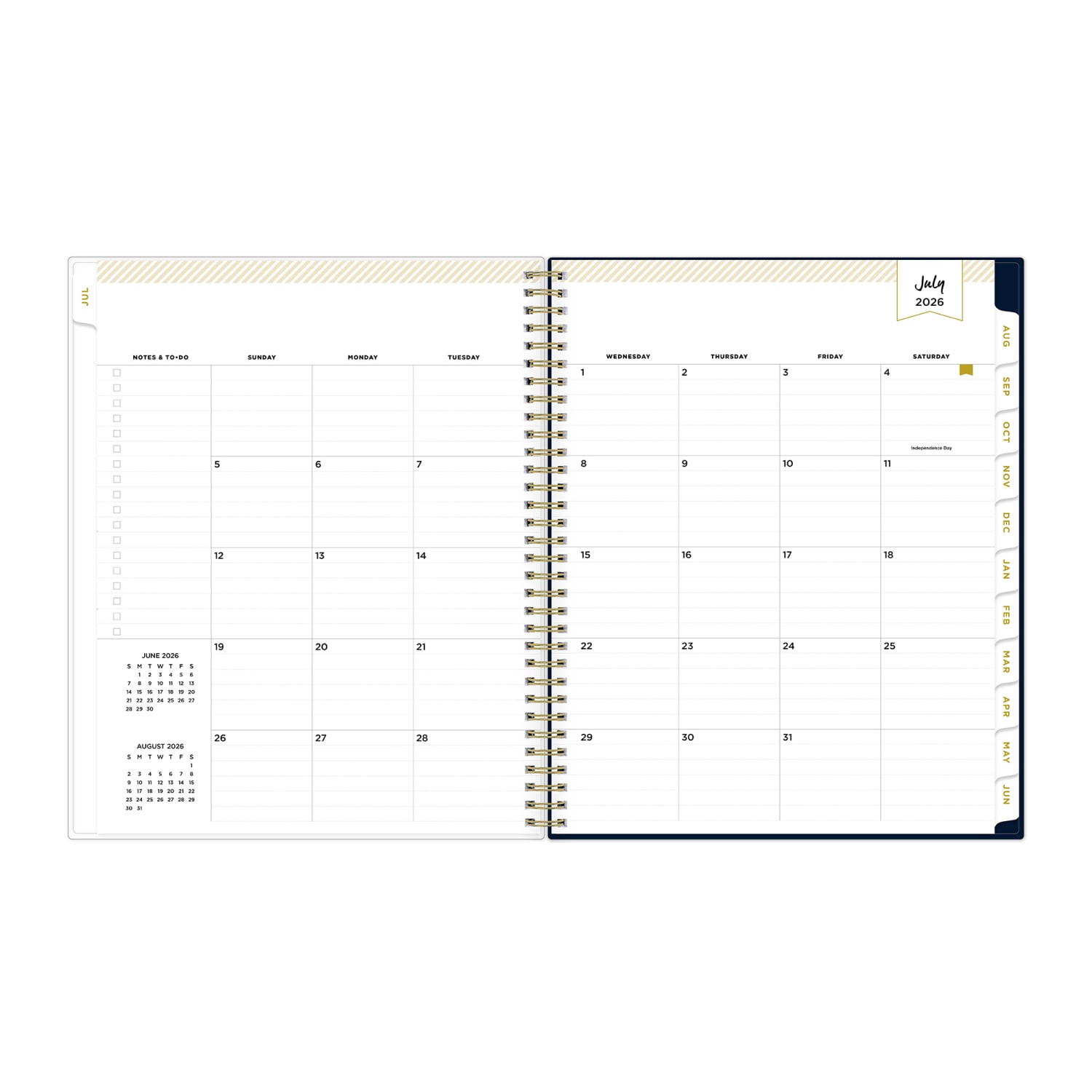 Planning Calendar DD Peyton Navy CYO 8.5x11 AY26-27 - Image 4