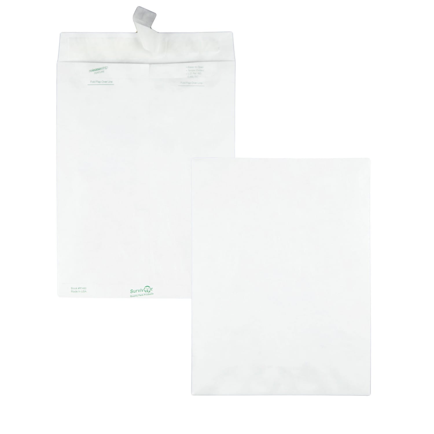 Quality Park Tyvek 9in x 12in Envelopes, Self-Adhesive, White, Box Of 100 - Image 4