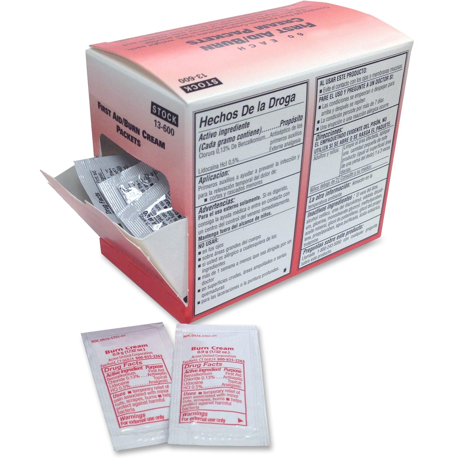 Acme United Triple Antibiotic Ointment, 2.4 Oz, Box Of 60 Packets - Image 5