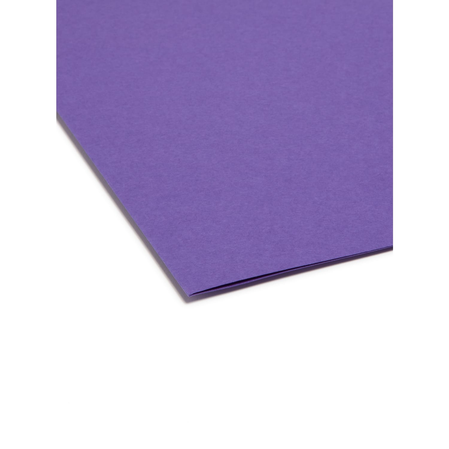 Smead Color File Folders, Letter Size, 1/3 Cut, Purple, Box Of 100 - Image 5
