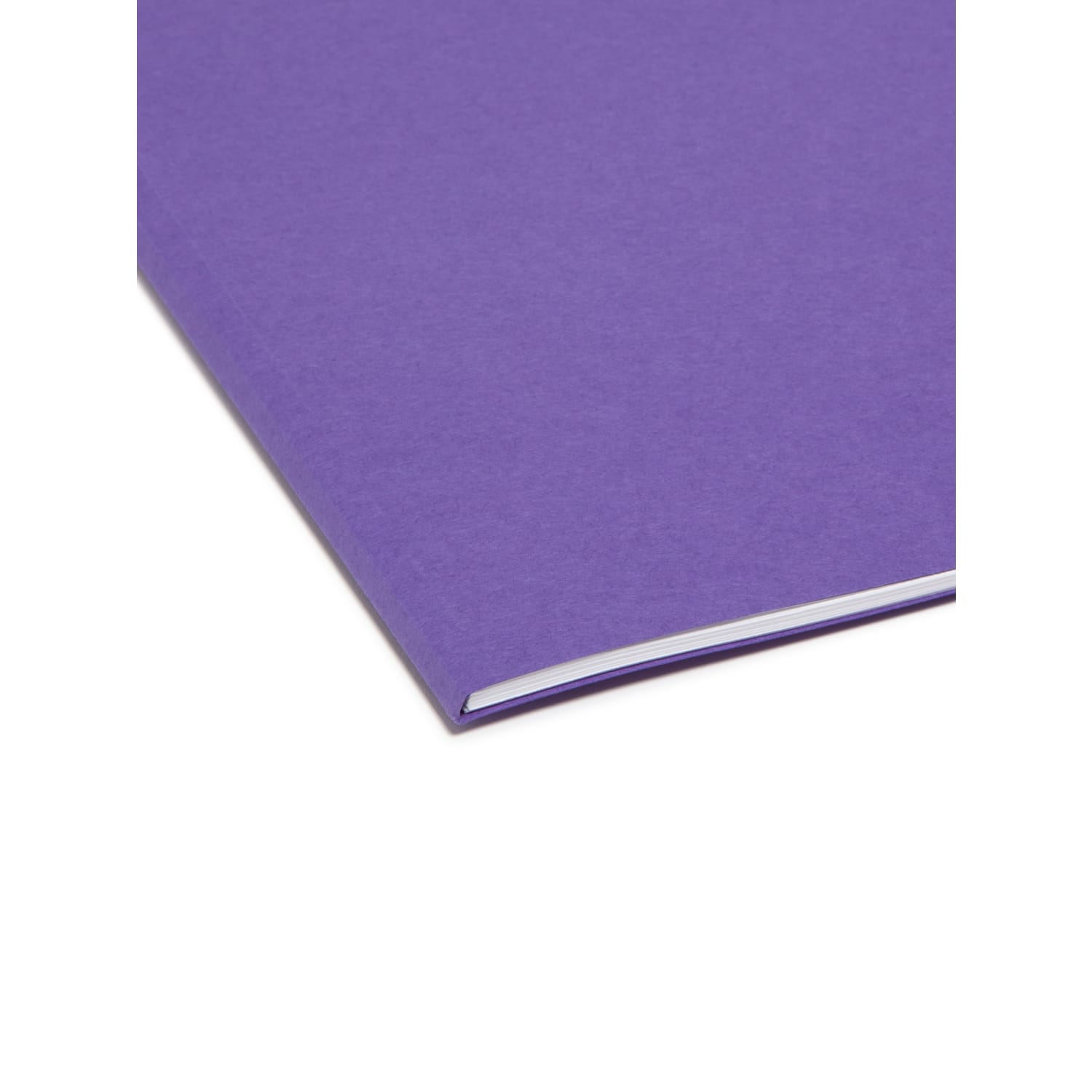 Smead Color File Folders, Letter Size, 1/3 Cut, Purple, Box Of 100 - Image 6