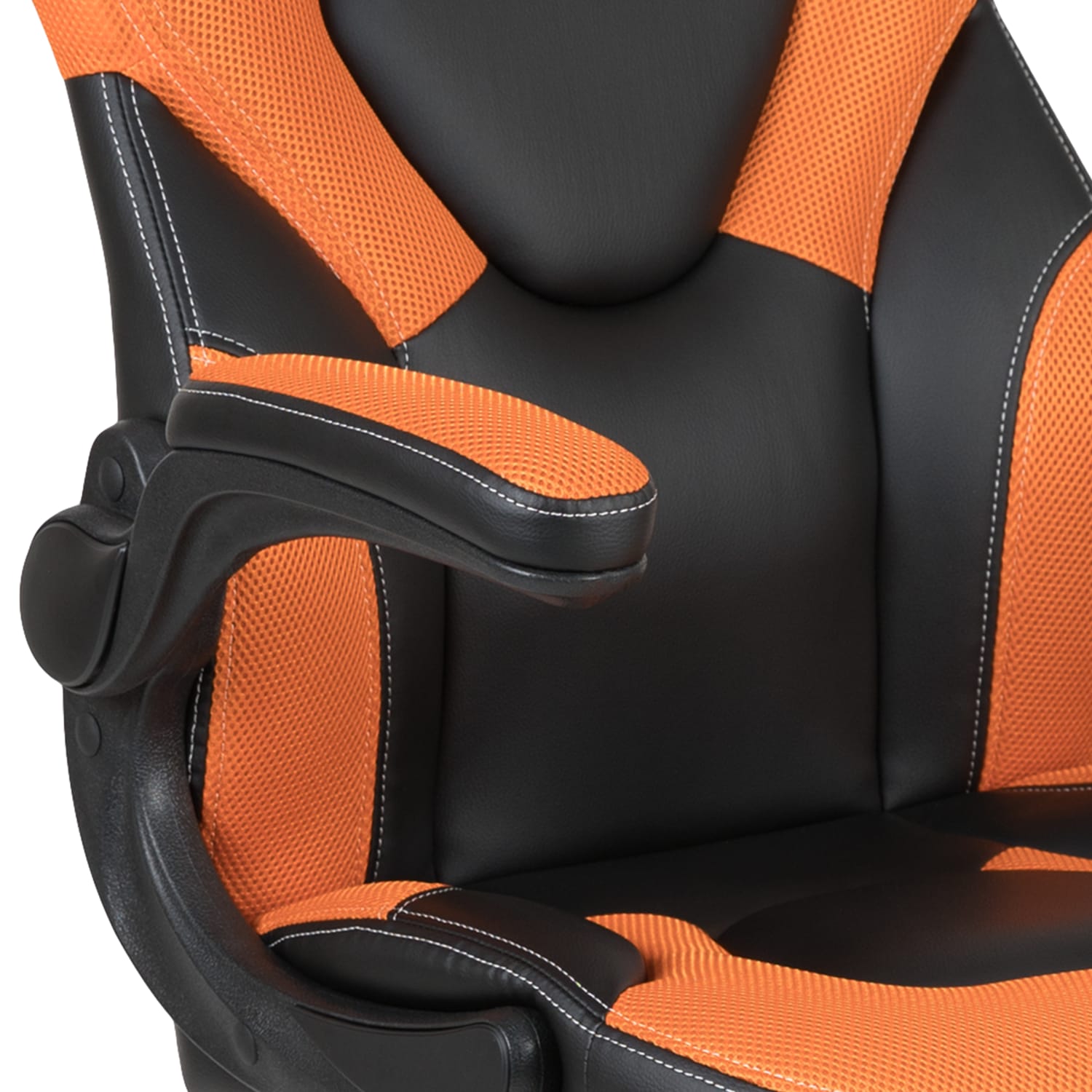 Flash Furniture X10 Ergonomic LeatherSoft Faux Leather HighBack Racing Gaming Chair With FlipUp Arms OrangeBlack PopularChairscom Flash Furniture X10 Ergonomic LeatherSoft Faux Leather High Back Racing Gaming Chair With Flip Up Arms OrangeBlack PopularChairscom