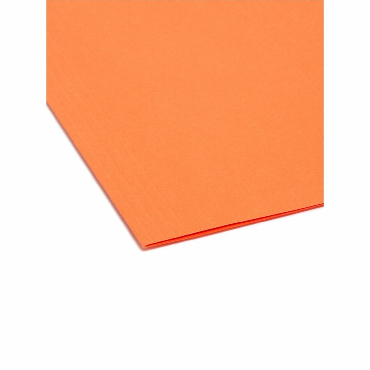 Smead Hanging File Folders, 1/5-Cut Adjustable Tab, Letter Size, Orange, Box Of 25 - Image 6