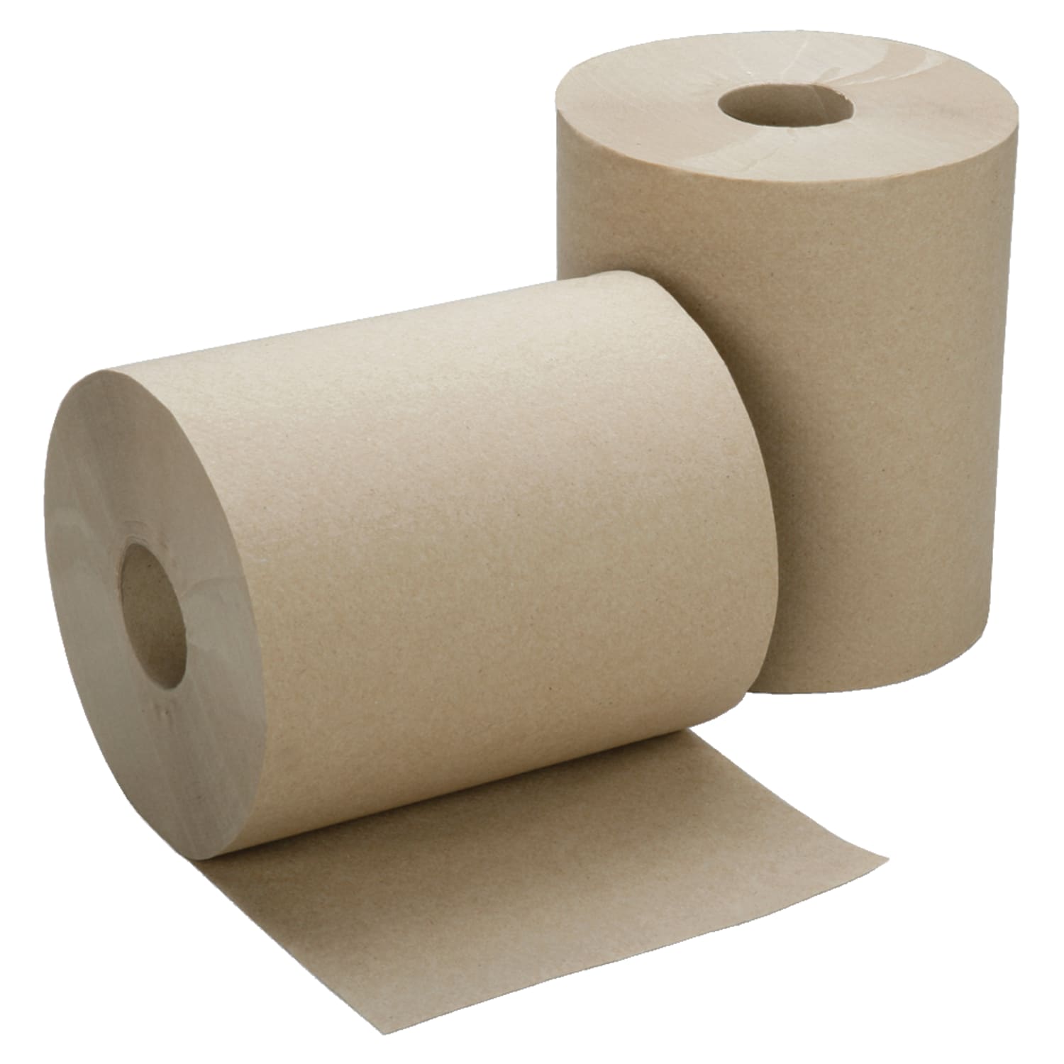 SKILCRAFT 1-Ply Hardwound Paper Towels, 100% Recycled, Kraft, 600ft Per Roll, Pack Of 12 Rolls (AbilityOne 8540-01-591-5146) - Image 3