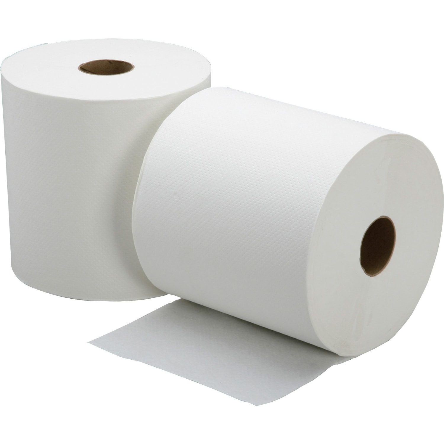 SKILCRAFT All-Purpose Embossed 1-Ply Hardwound Paper Towels, 100% Recycled, 800ft Per Roll, Pack Of 6 Rolls - Image 4