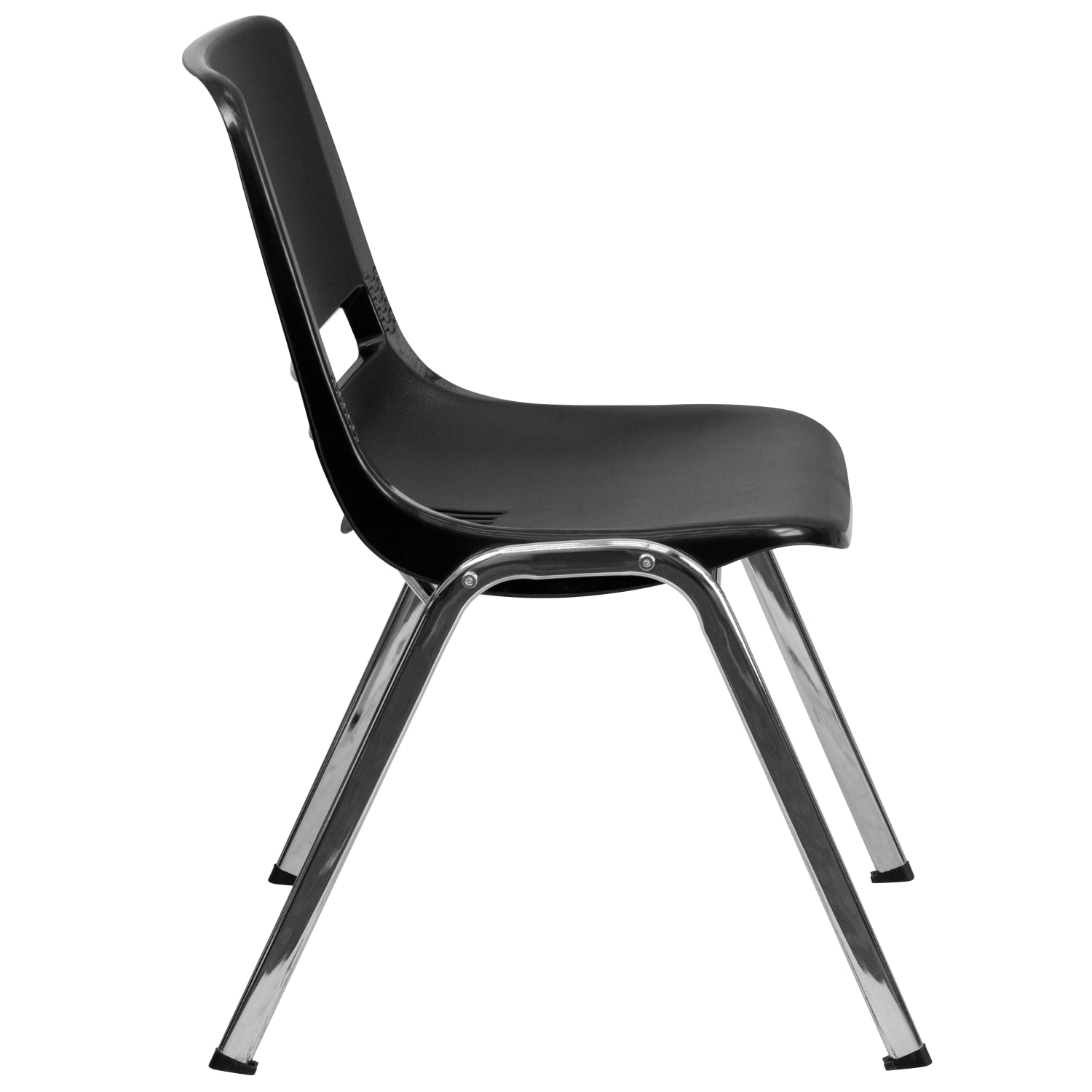 Flash Furniture Kids HERCULES 440lb Capacity Ergonomic Shell Stack Chair With 14in Seat Height BlackChrome PopularChairscom Flash Furniture Kids HERCULES 440 lb Capacity Ergonomic Shell Stack Chair With 14in Seat Height BlackChrome PopularChairscom
