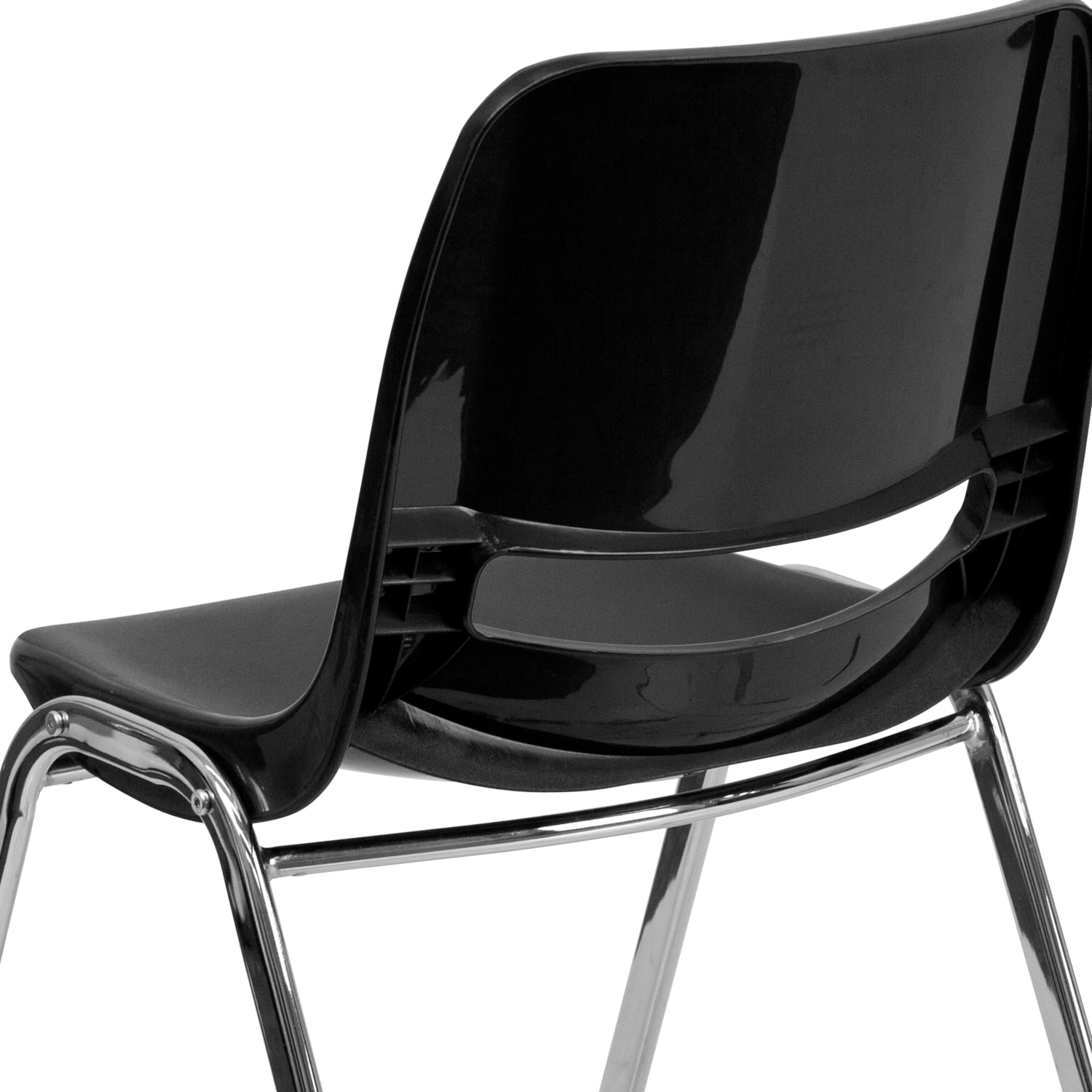Flash Furniture Kids HERCULES 440lb Capacity Ergonomic Shell Stack Chair With 14in Seat Height BlackChrome PopularChairscom Flash Furniture Kids HERCULES 440 lb Capacity Ergonomic Shell Stack Chair With 14in Seat Height BlackChrome PopularChairscom