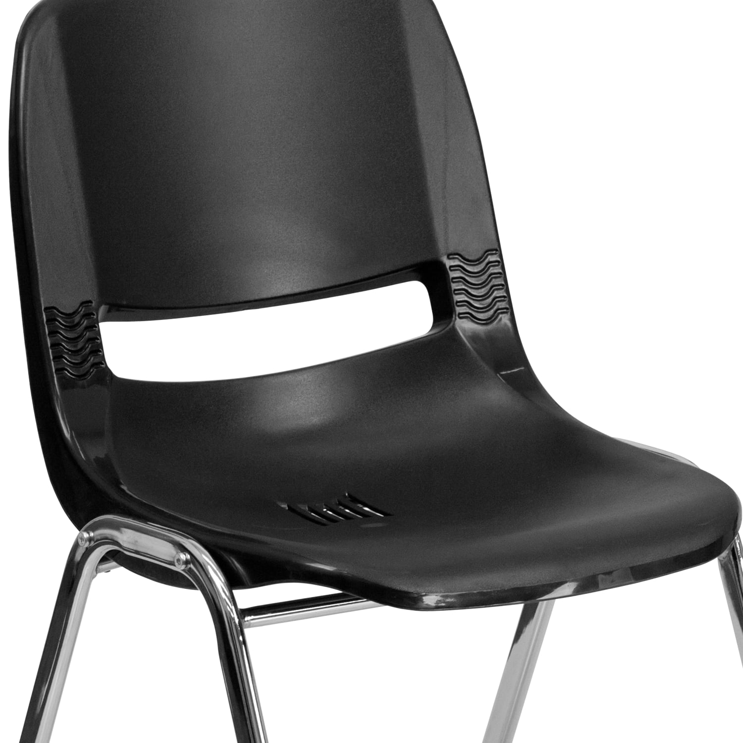 Flash Furniture Kids HERCULES 440lb Capacity Ergonomic Shell Stack Chair With 14in Seat Height BlackChrome PopularChairscom Flash Furniture Kids HERCULES 440 lb Capacity Ergonomic Shell Stack Chair With 14in Seat Height BlackChrome PopularChairscom