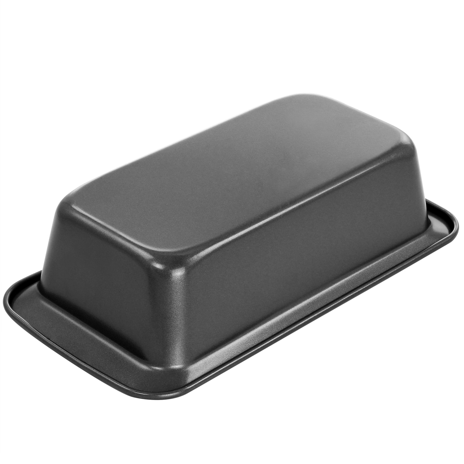Gibson Baker's Friend Steel Non-Stick Loaf Pan, 8-1/2in x 4-7/16in, Gray - Image 4