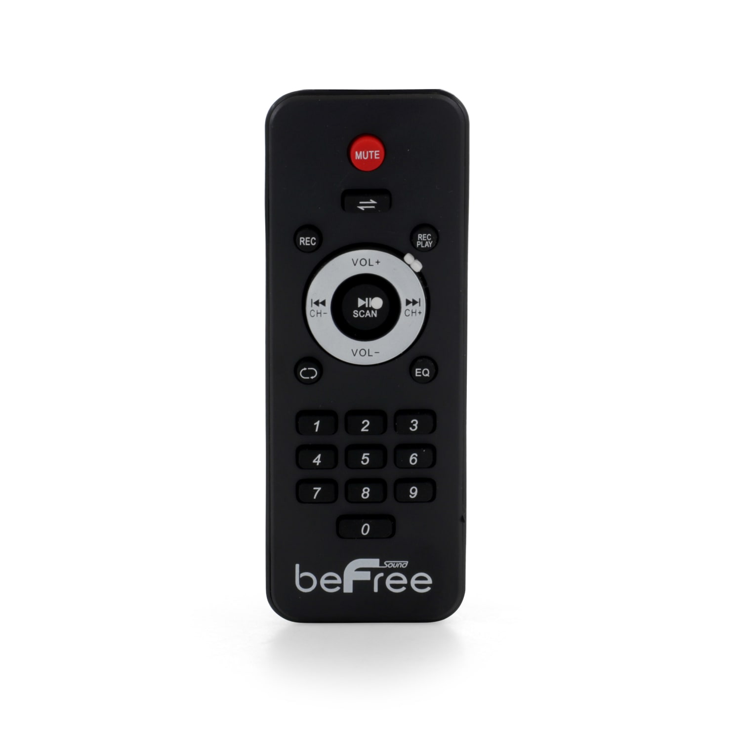 BeFree Sound Rechargeable Bluetooth Portable Party PA Speaker System, Black/Blue - Image 4