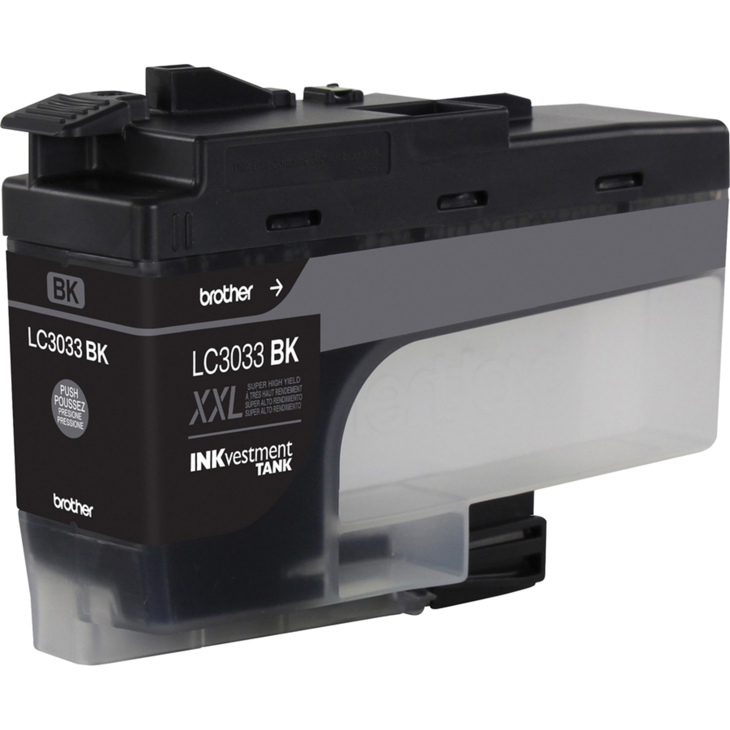 Brother Genuine LC3033BK Single Pack Super High-yield Black INKvestment Tank Ink Cartridge - Inkjet - Super High Yield - 3000 Pages - 1 Pack - Image 4