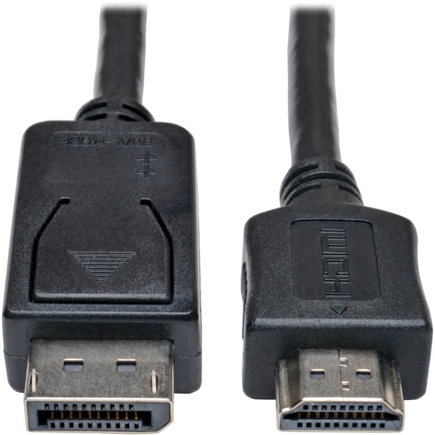 Eaton Tripp Lite Series DisplayPort to HDMI Adapter Cable (M/M), 6 ft. (1.8 m), TAA - Male DisplayPort - Type A Male HDMI - 6ft - Black