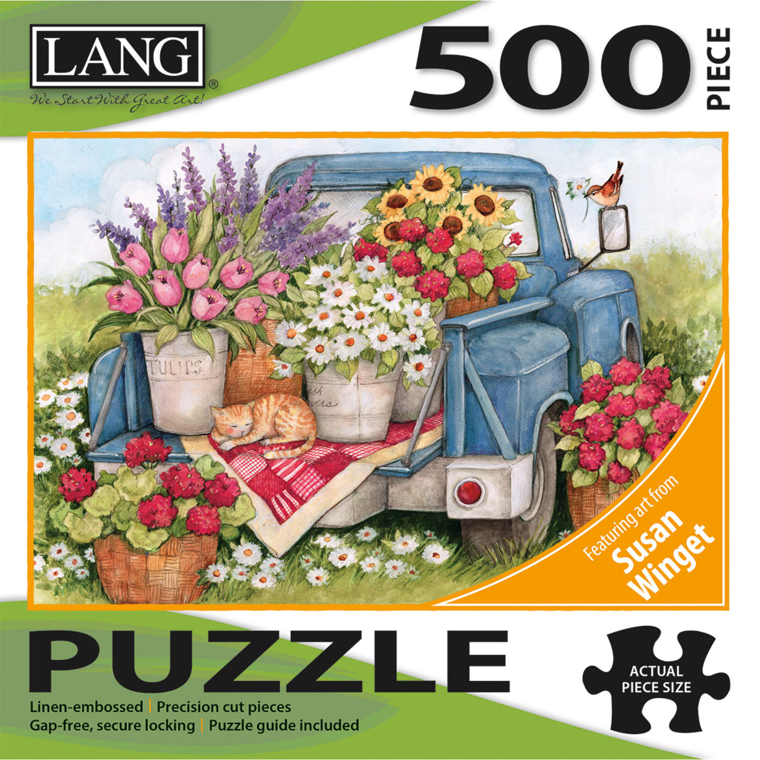 Lang 500-Piece Jigsaw Puzzle, Fresh Bunch - Image 3