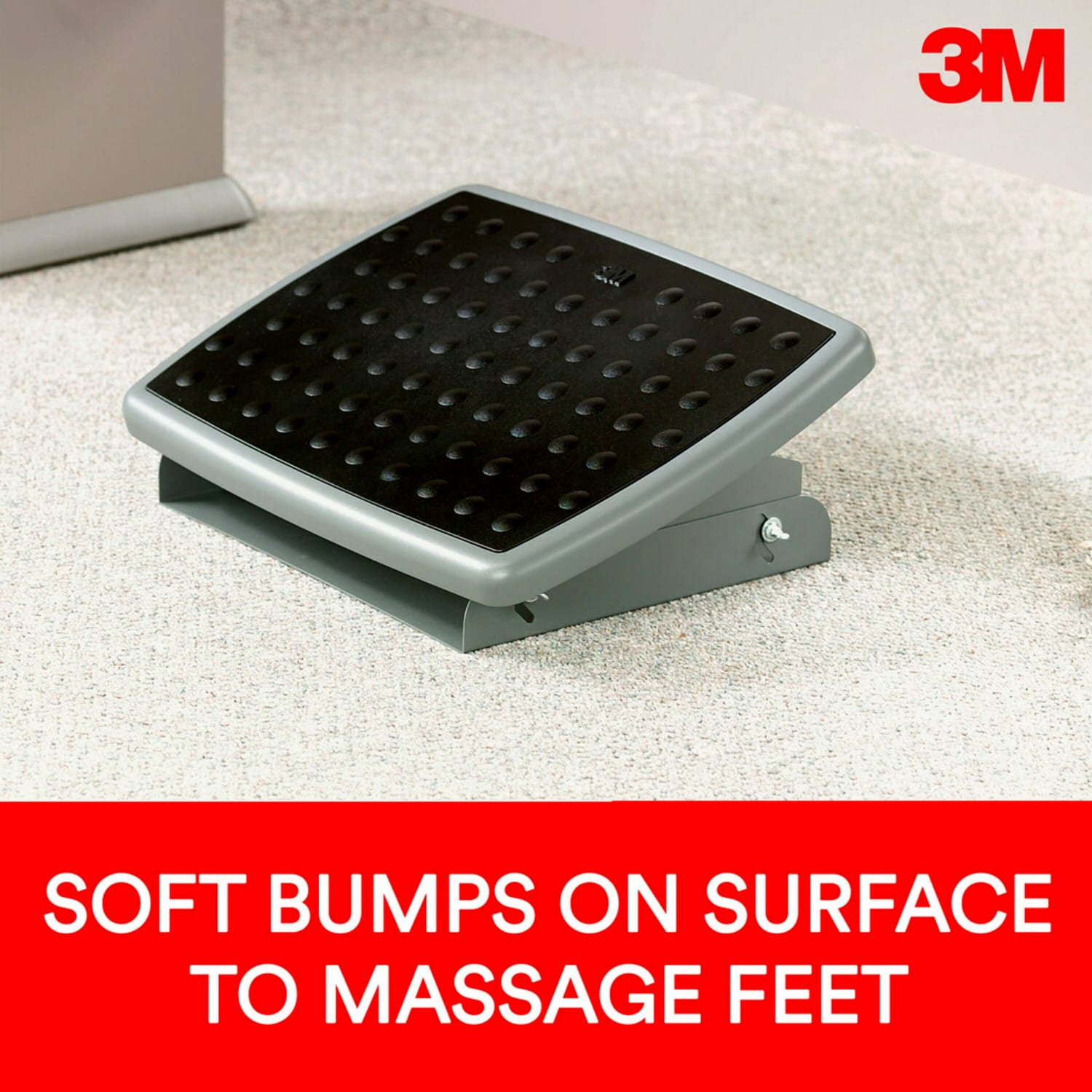 3M Adjustable Footrest Charcoal PopularChairscom 3M Adjustable Footrest Charcoal PopularChairscom