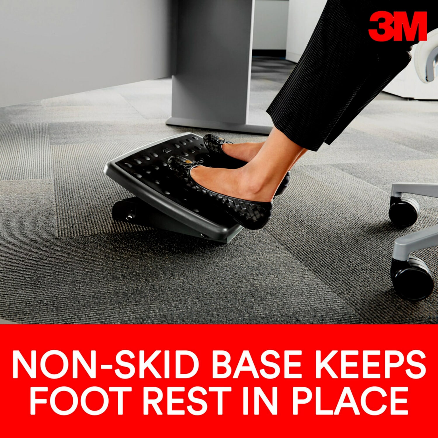3M Adjustable Footrest Charcoal PopularChairscom 3M Adjustable Footrest Charcoal PopularChairscom