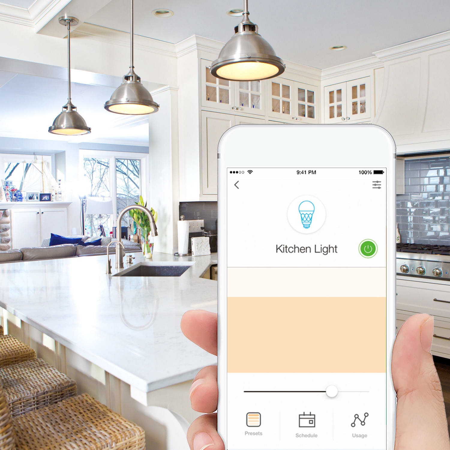 TP-Link Kasa Dimming Smart Light Bulb, 2700K/Soft White - Image 3