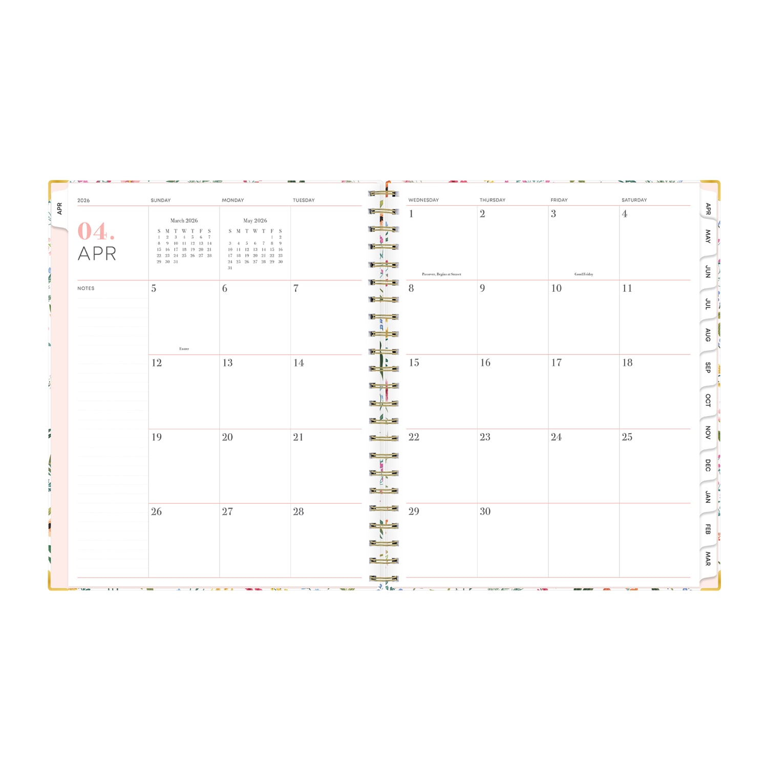 Planning Calendar BS Londonberry Matte 8.5x11 AY26-27 (15-mo) - Image 4