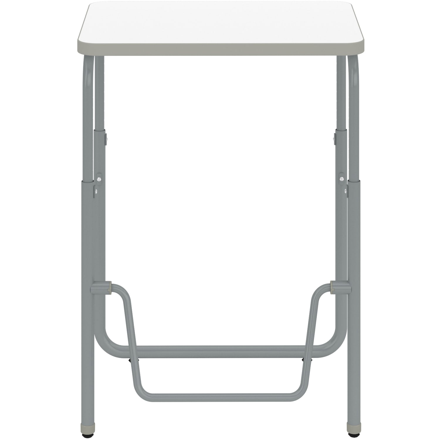 Safco AlphaBetter 2.0 Height-Adjustable Sit/Stand 28inW Student Desk With Pendulum Bar, Dry Erase - Image 3