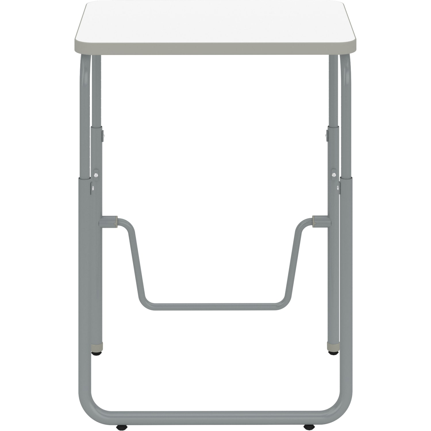 Safco AlphaBetter 2.0 Height-Adjustable Sit/Stand 28inW Student Desk With Pendulum Bar, Dry Erase - Image 5