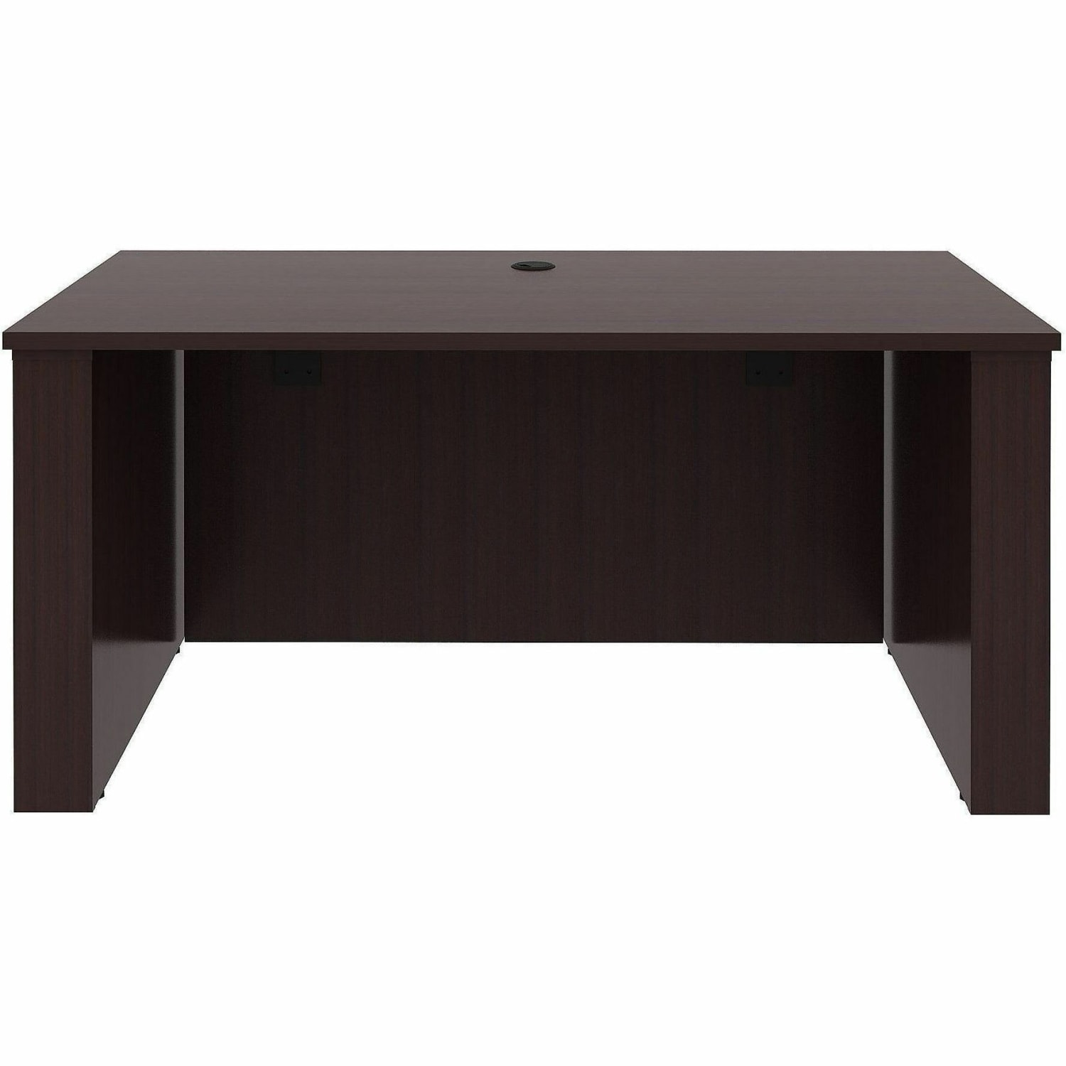 Lorell Essentials 60in Sit-to-Stand Desk Shell, 49inH x 60inW x 29inD, 1in Thick Top, Espresso - Image 3