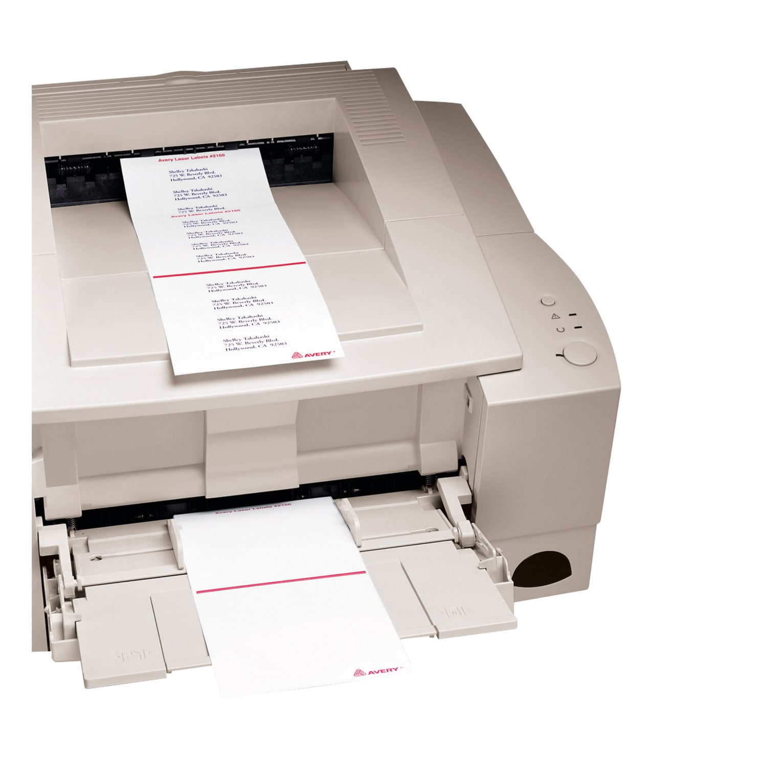 Avery Mini-Sheets Address Labels, 2160, Rectangle, 1in x 2-5/8in, White, Pack Of 200 Labels - Image 3