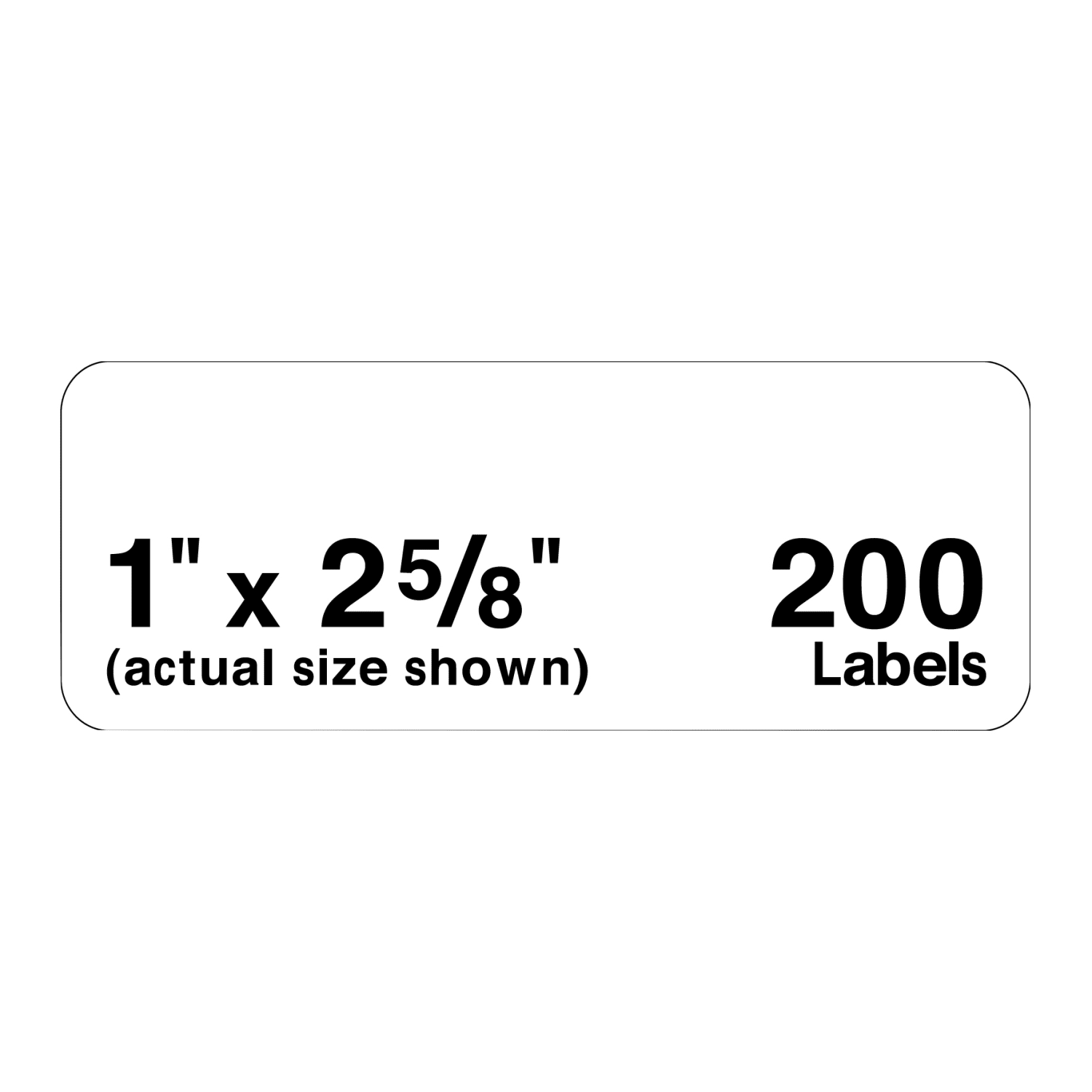 Avery Mini-Sheets Address Labels, 2160, Rectangle, 1in x 2-5/8in, White, Pack Of 200 Labels - Image 4