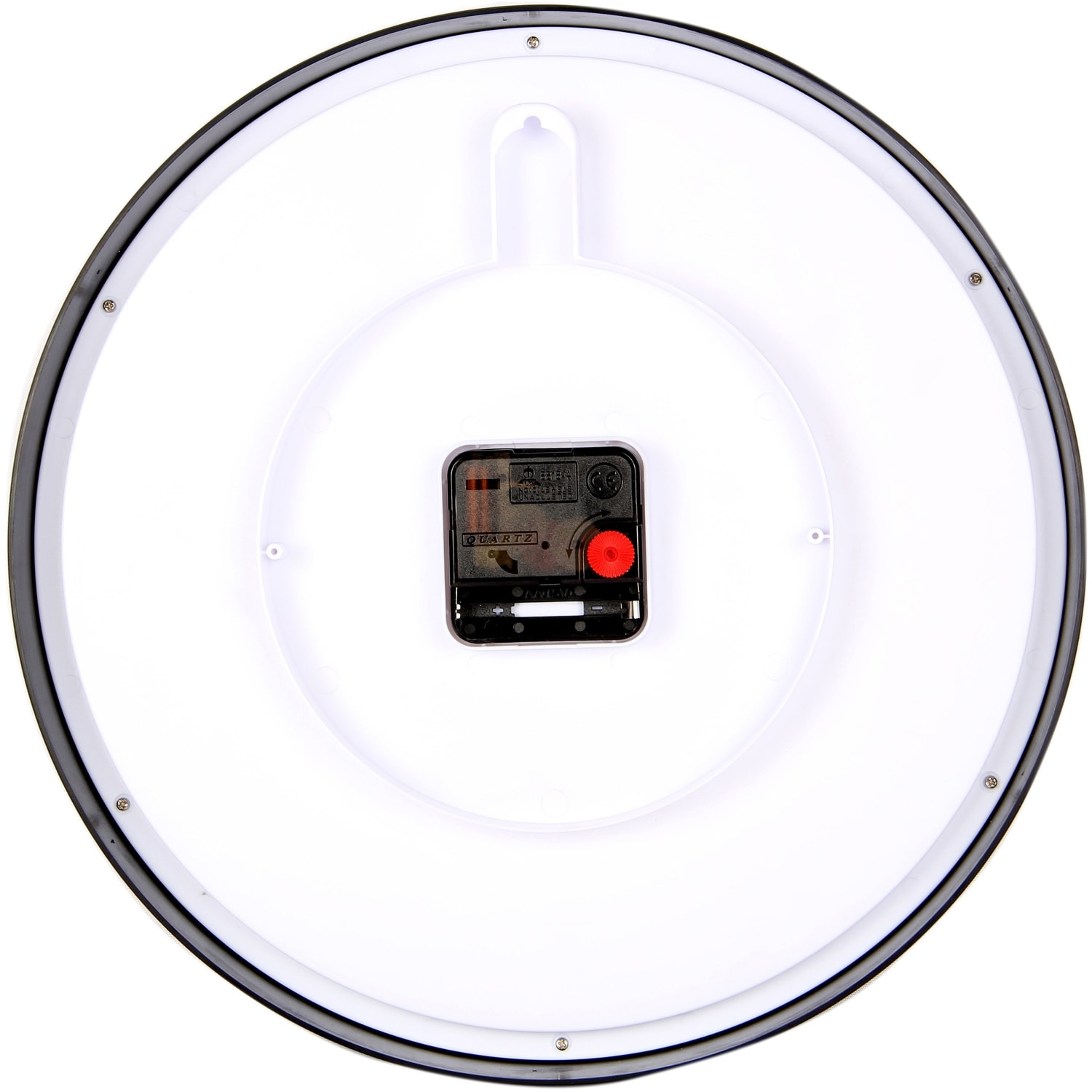 Victory Light Heavy-duty Silent Wall Clock - Black, Gray Case - Plastic - Image 5
