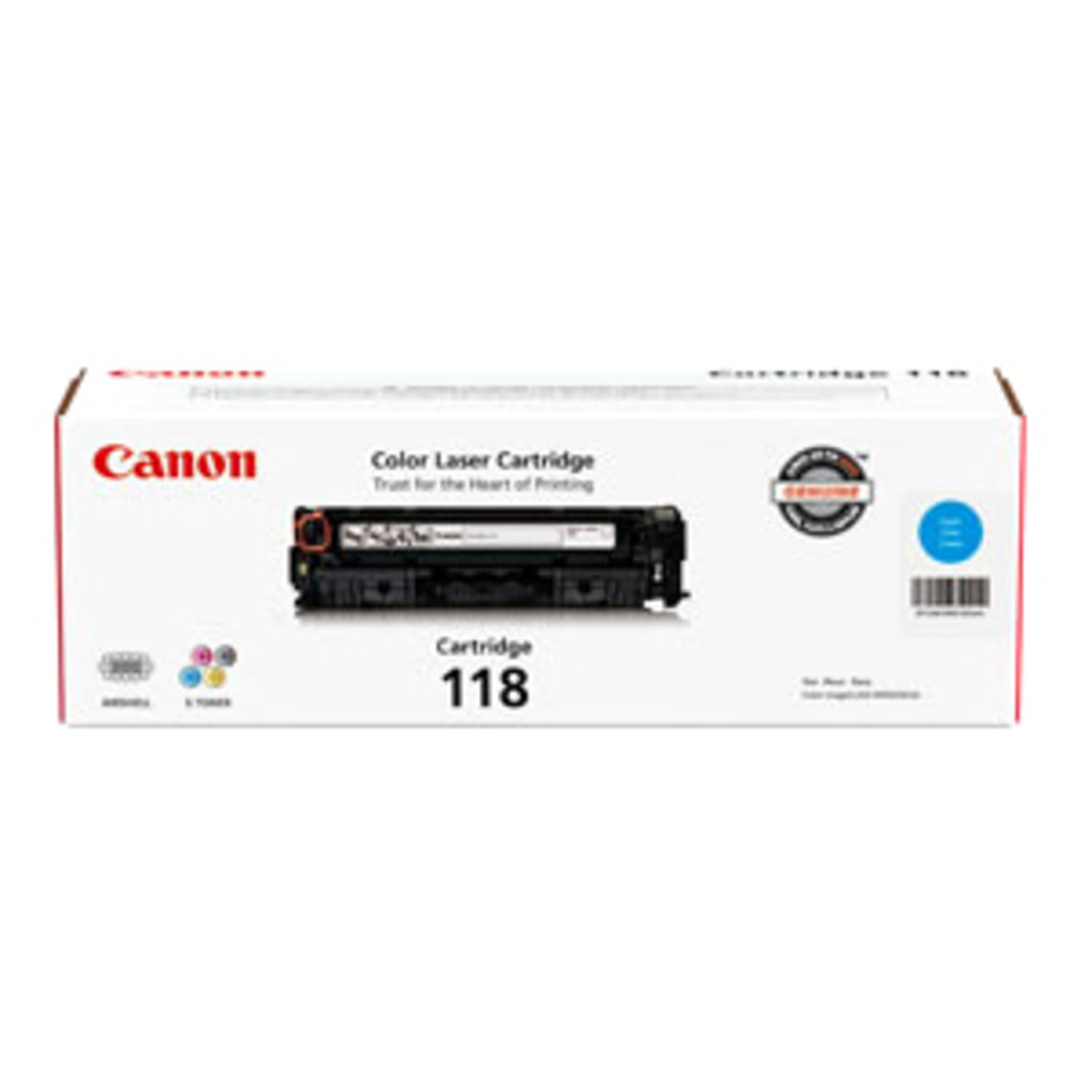 Canon 118 Cyan Toner Cartridge, 2661B001 - Image 6