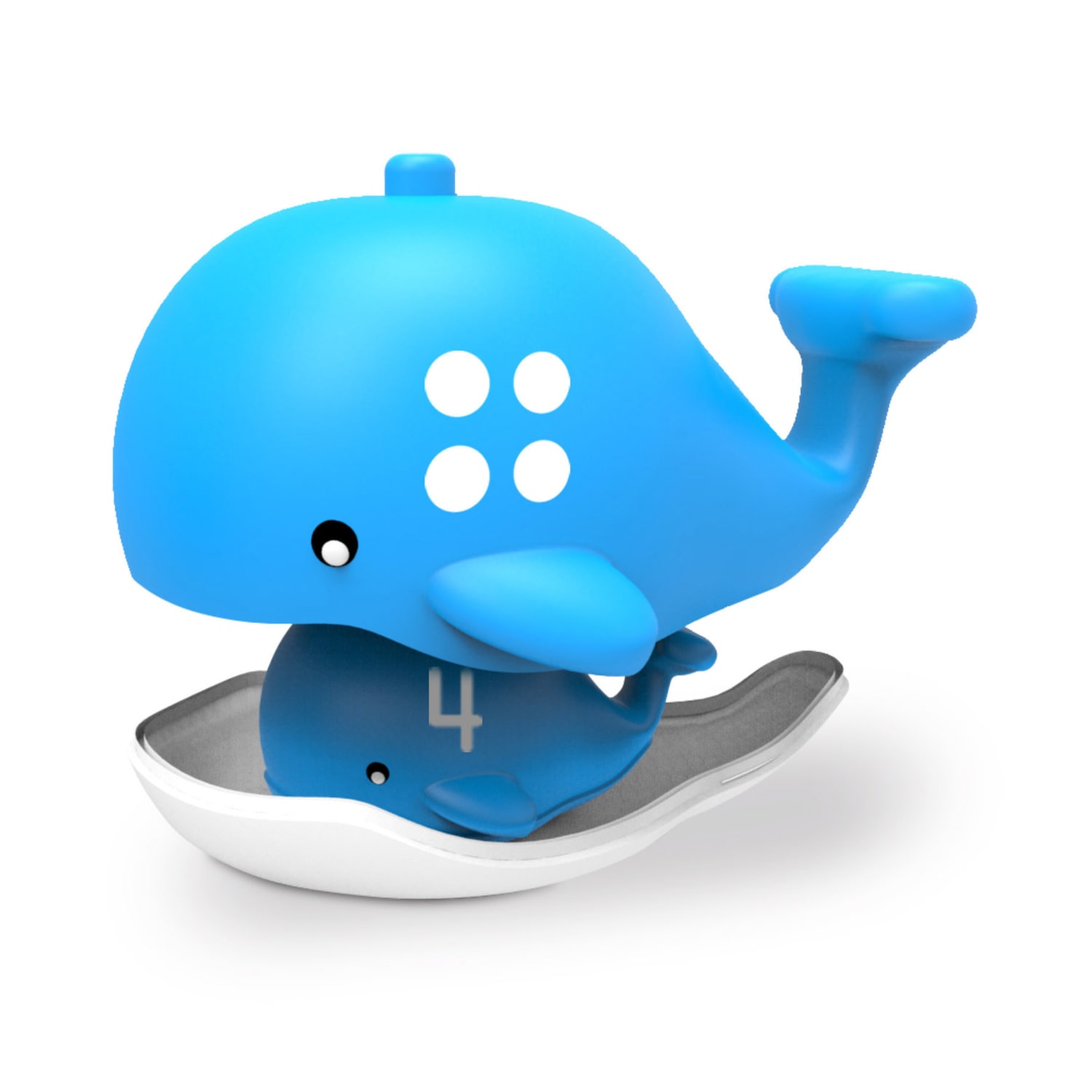 Learning Resources Snap-n-Learn Stacking Whales - Image 3