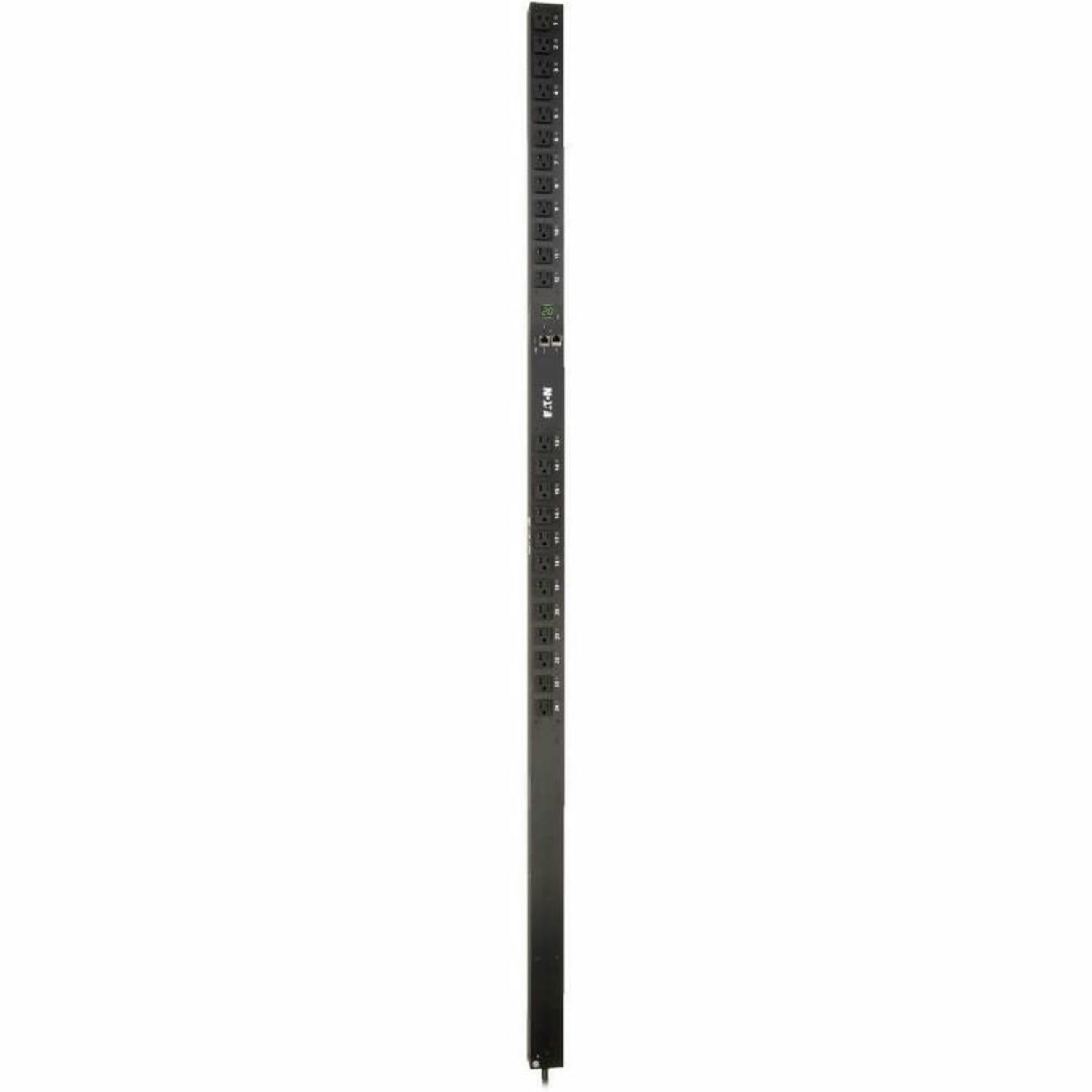 Tripp Lite 1.9kW Single-Phase Switched PDU with LX Platform Interface, 120V Outlets (24 5-15/20R), 10 ft. Cord w/L - PDUMV20NETLX - Image 3