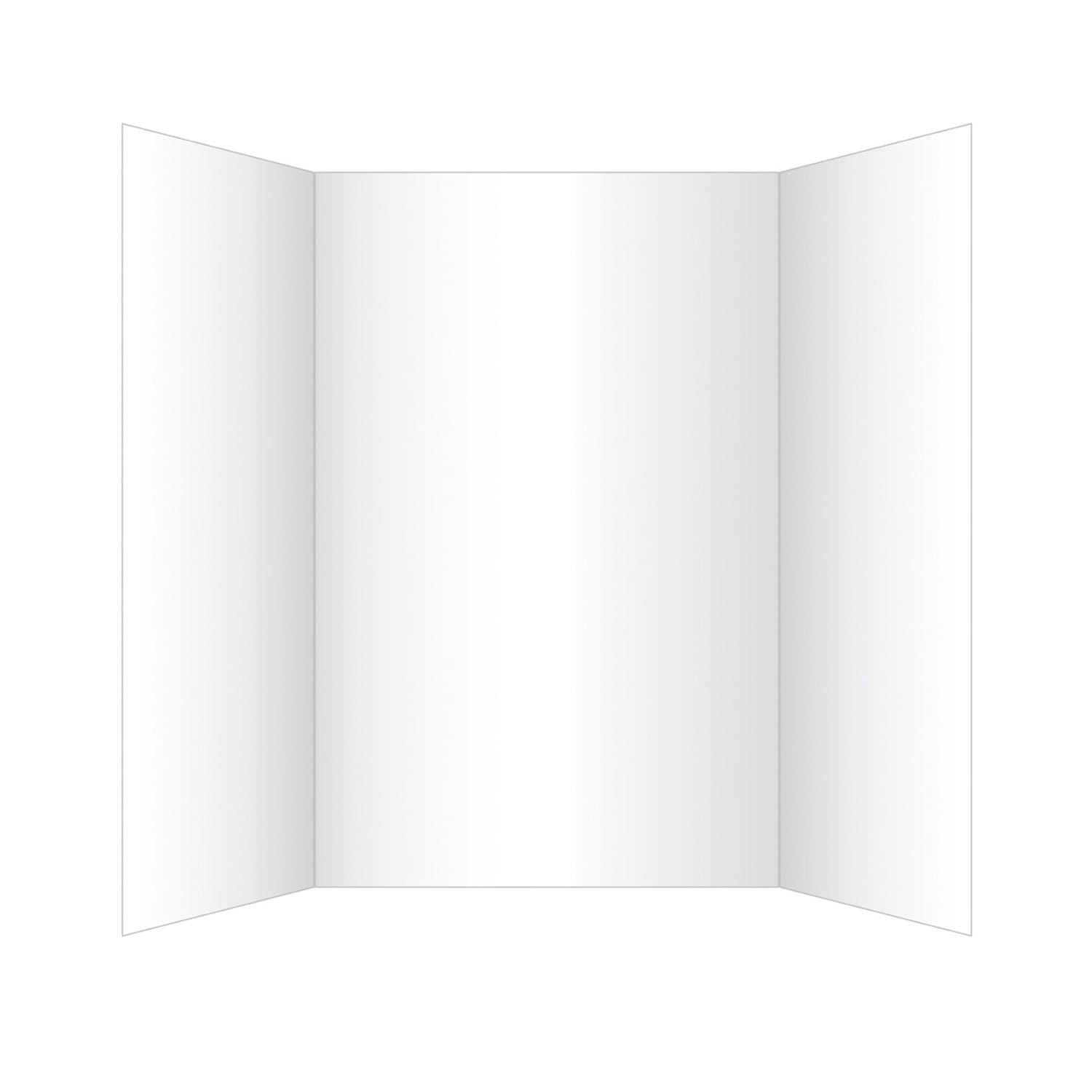 Office Depot Brand Tri-Fold Display Foam Board, 36in x 48in, White - Image 3