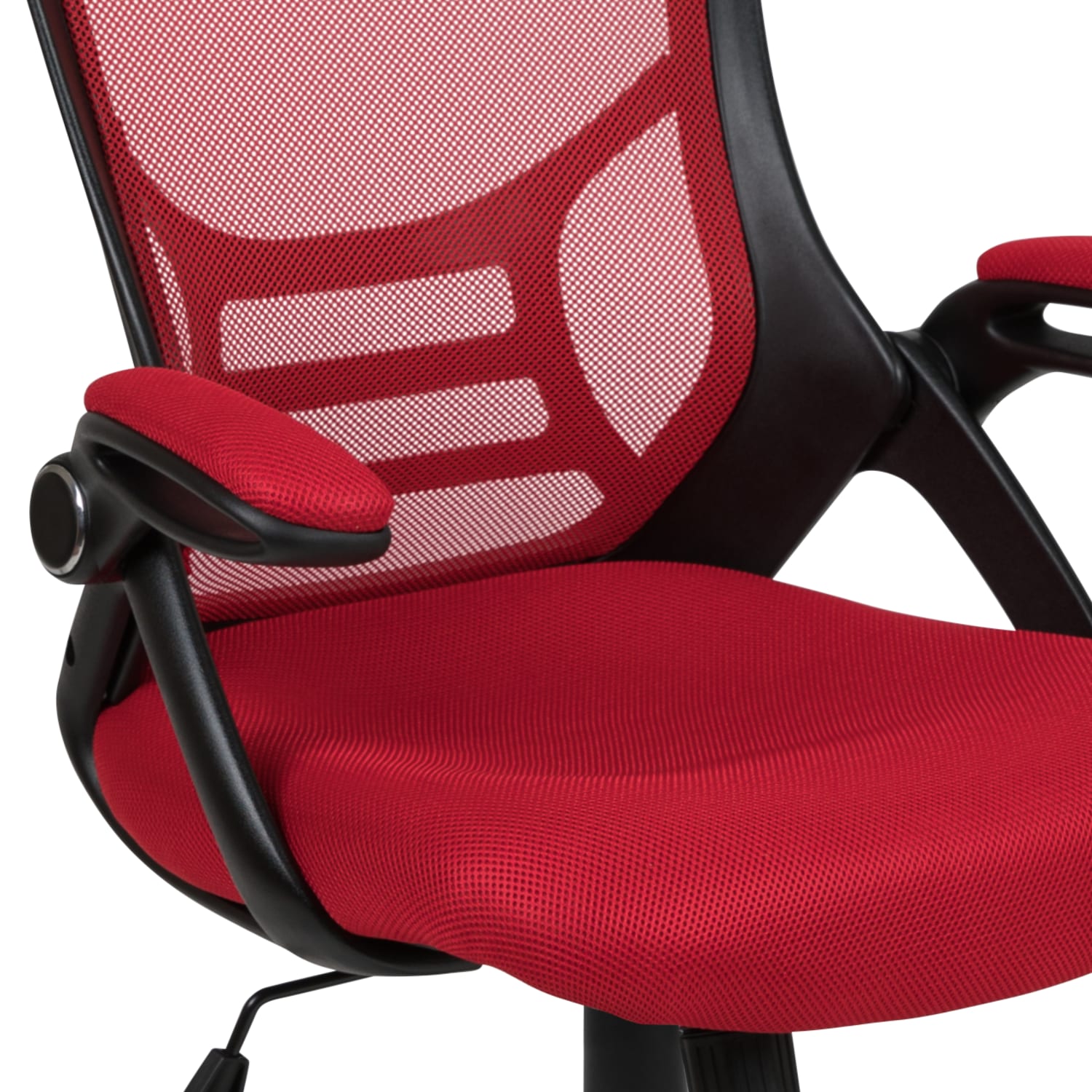 Flash Furniture Ergonomic Mesh High-Back Office Chair, Red - Image 10