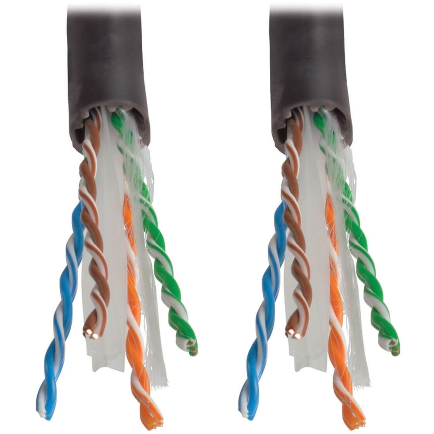 Eaton Tripp Lite Series Cat6 Gigabit Solid Core Plenum-Rated UTP CMP PVC Bulk Ethernet Cable, Black, 1000 ft. (304.8 m) - N22401KBK - Image 3