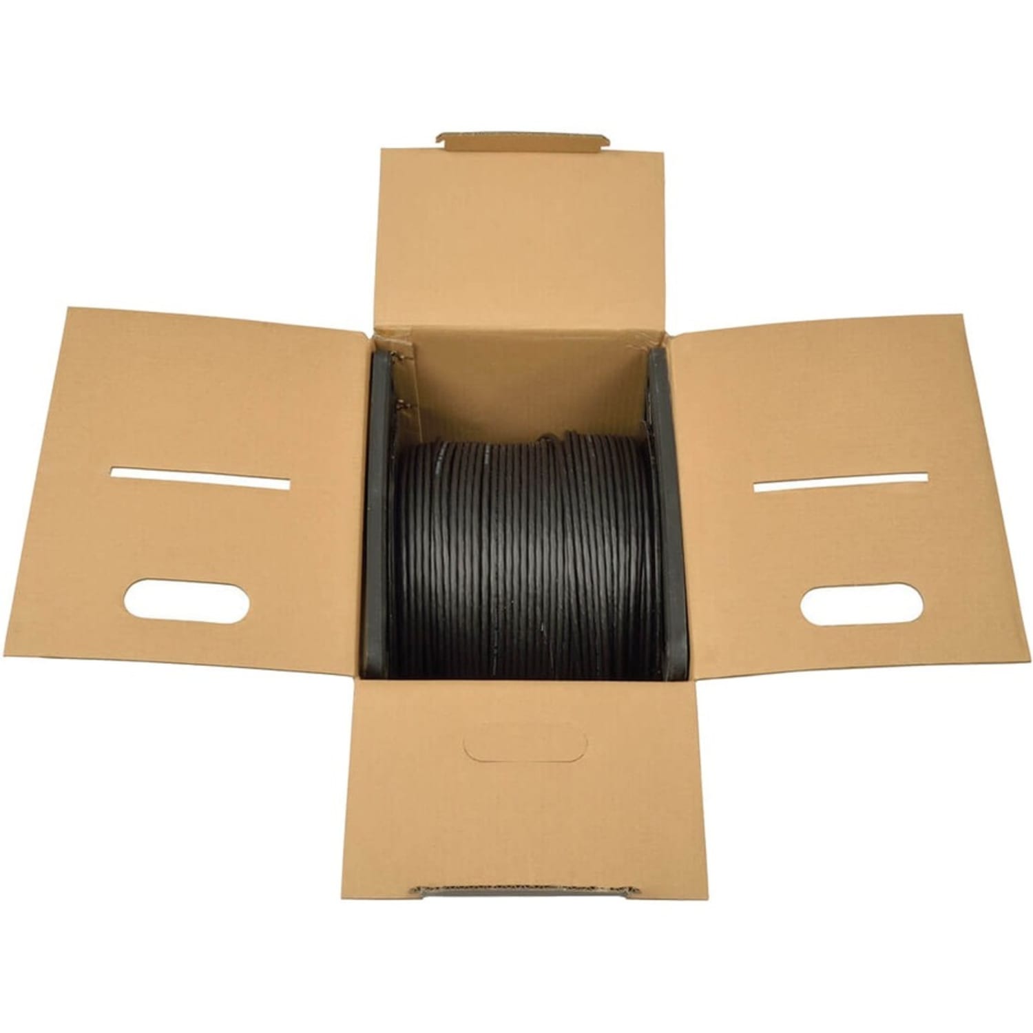 Eaton Tripp Lite Series Cat6 Gigabit Solid Core Plenum-Rated UTP CMP PVC Bulk Ethernet Cable, Black, 1000 ft. (304.8 m) - N22401KBK - Image 4