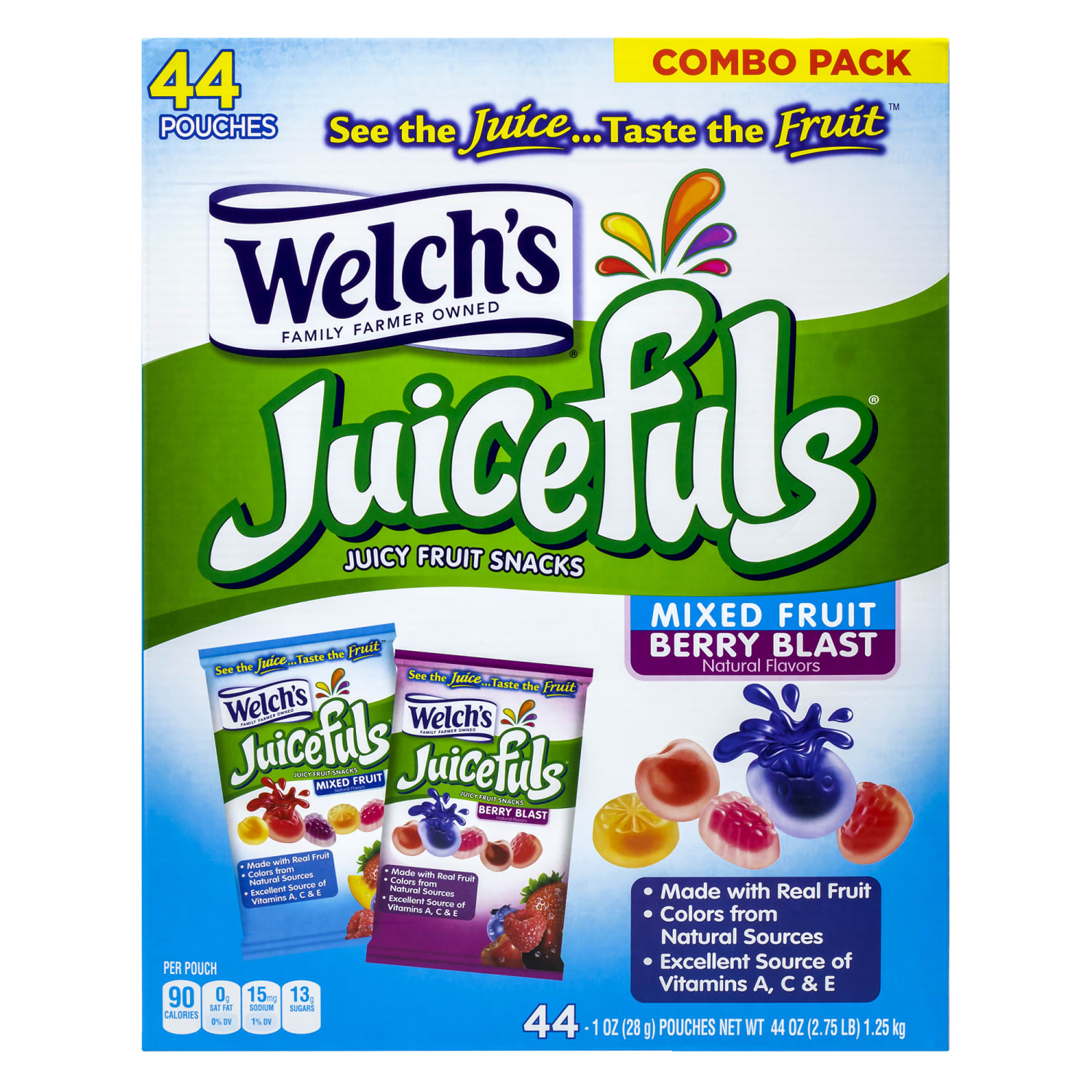 Welchs Juicefuls, 1 Oz, Box Of 44 Pouches - Image 5