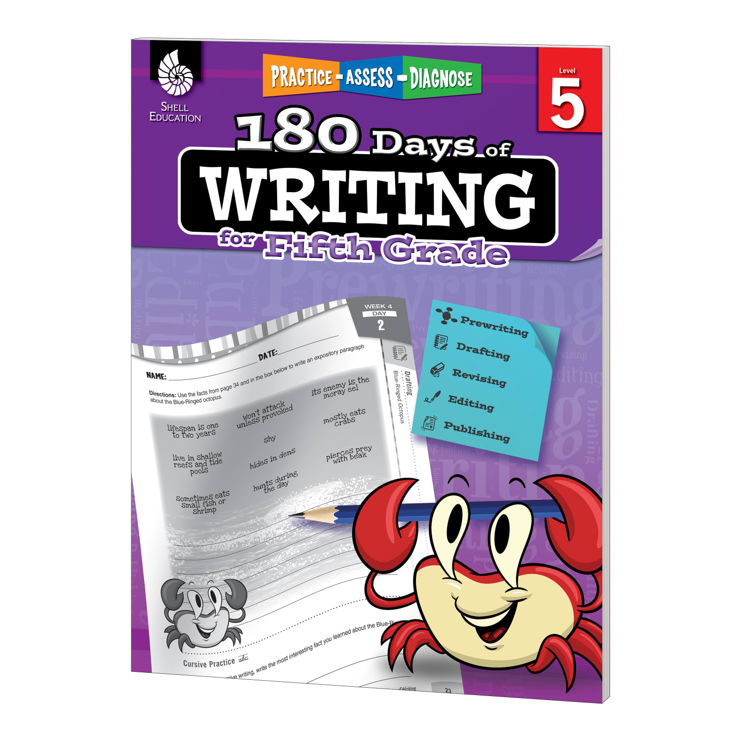 Shell Education 180 Days Of Writing Workbook, Grade 5 - Image 4