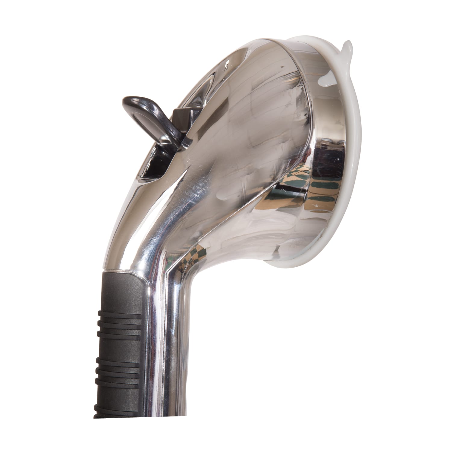HealthSmart Suction Cup Grab Bar With Germ Protection, 16inH x 2inW x 3 1/2inD, Chrome - Image 5