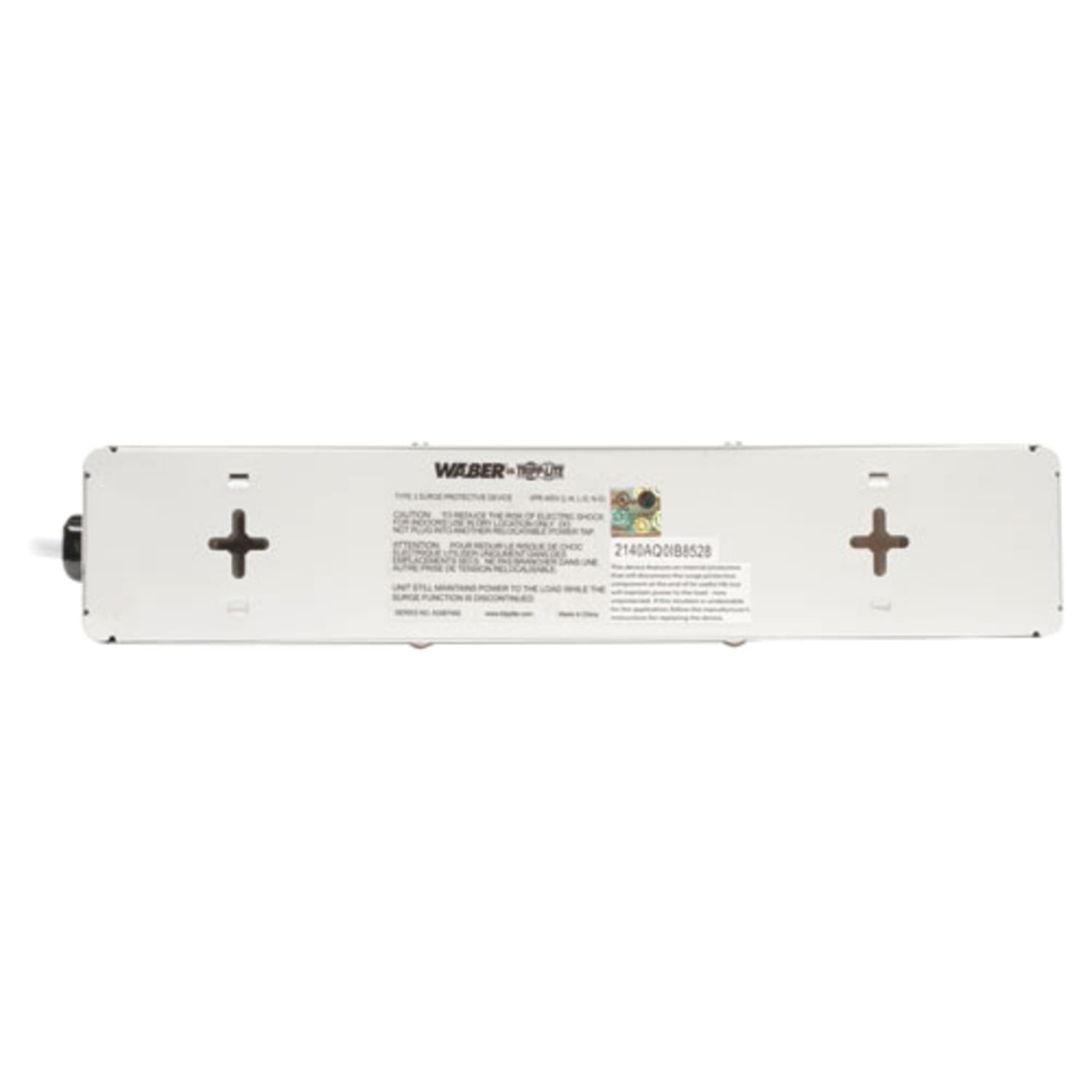 Eaton Tripp Lite Series Surge Protector Power Strip Medical Hospital RT Angle Plug 6 Outlet 6ft Cord - SPS606HGRA - Image 3