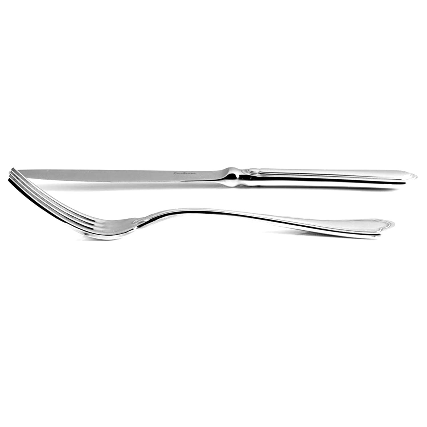 Gibson Elite Medici 20-Piece Flatware Tableware Utensil Set, Silver - Image 5