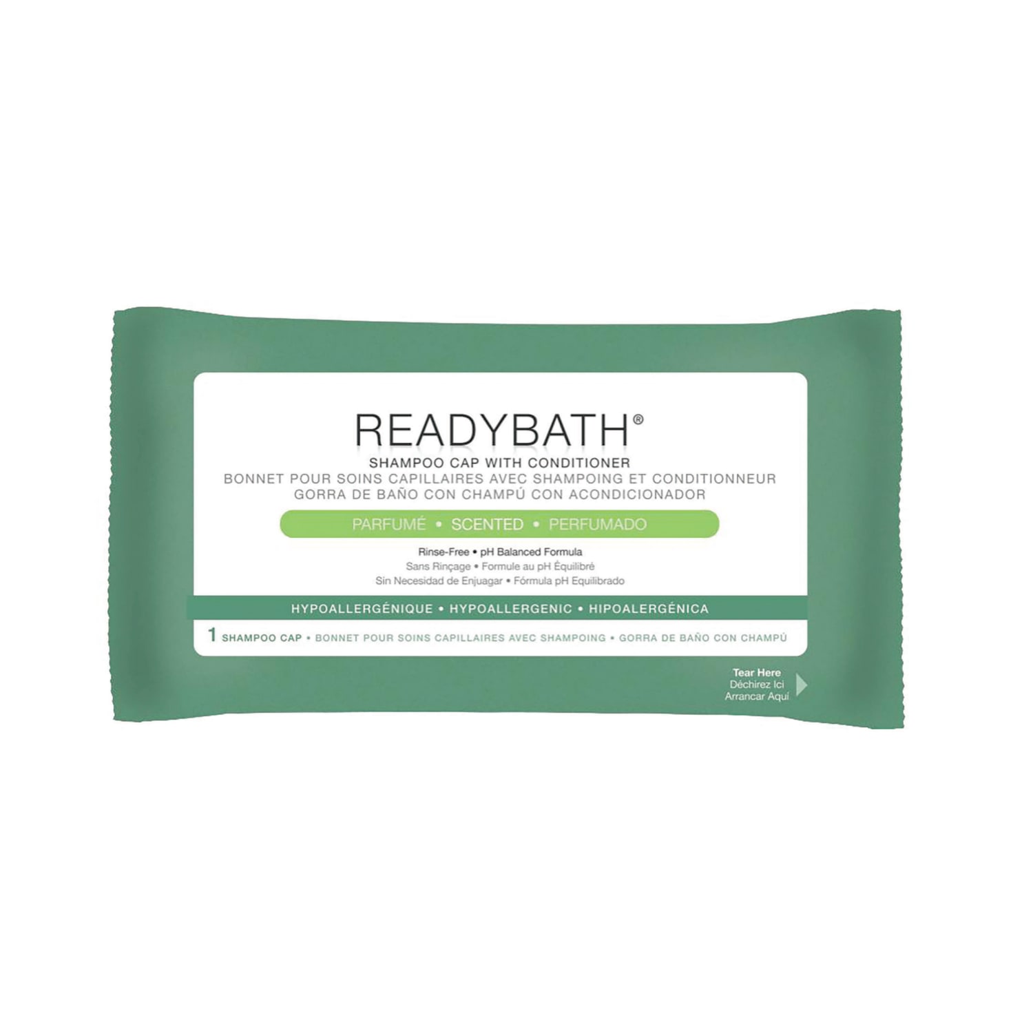 ReadyBath Rinse-Free Shampoo And Conditioning Caps, Scented, Case Of 30 - Image 3