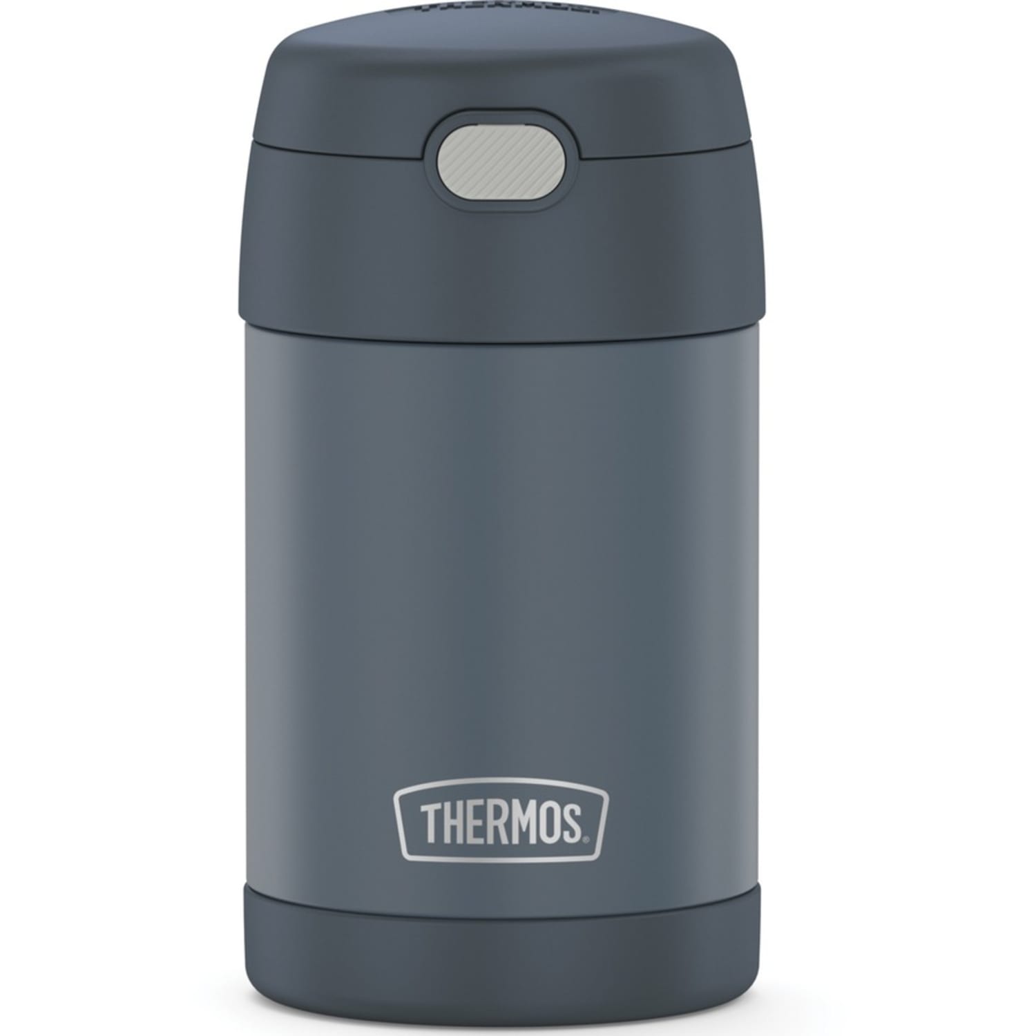 Thermos FUNtainer Stainless Steel Food Jar 16Oz - Food Storage - Dishwasher Safe - 3.7in Diameter - Stone Slate - Stainless Steel Body - Image 6